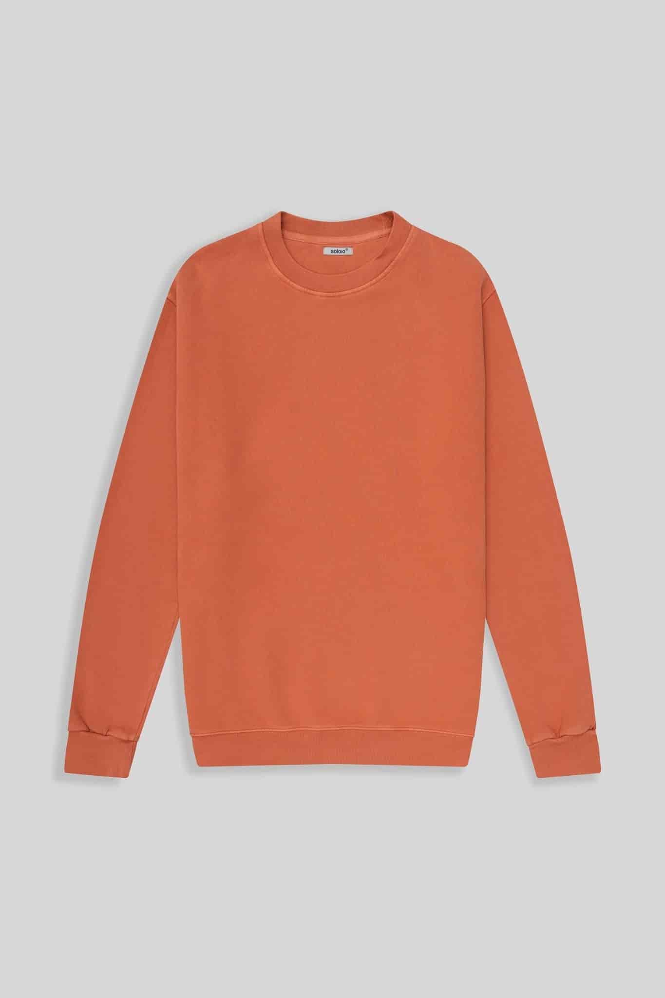 Men's milenario sweatshirt terracotta - miniatura 1