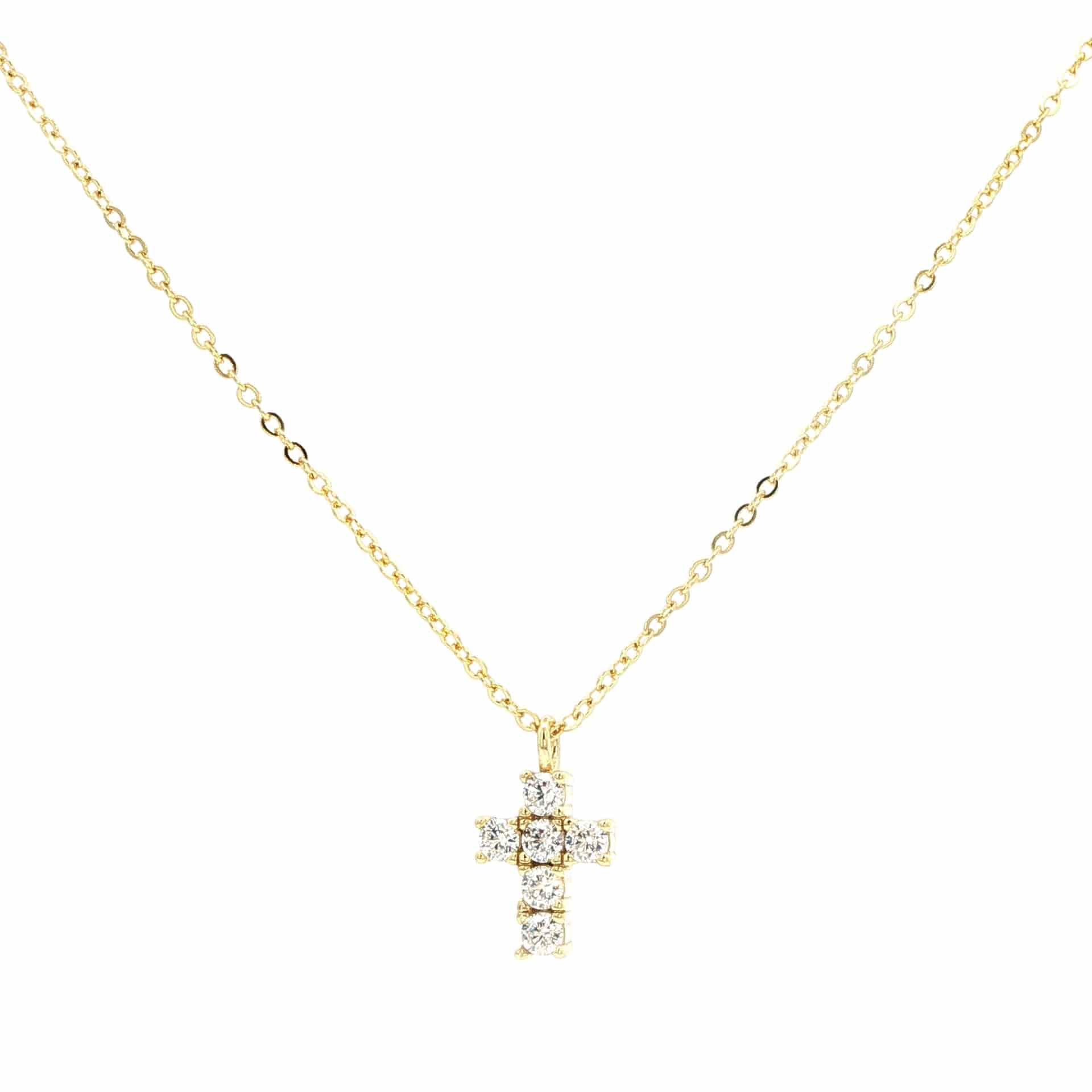 Mini Cross Necklace - miniatura 2