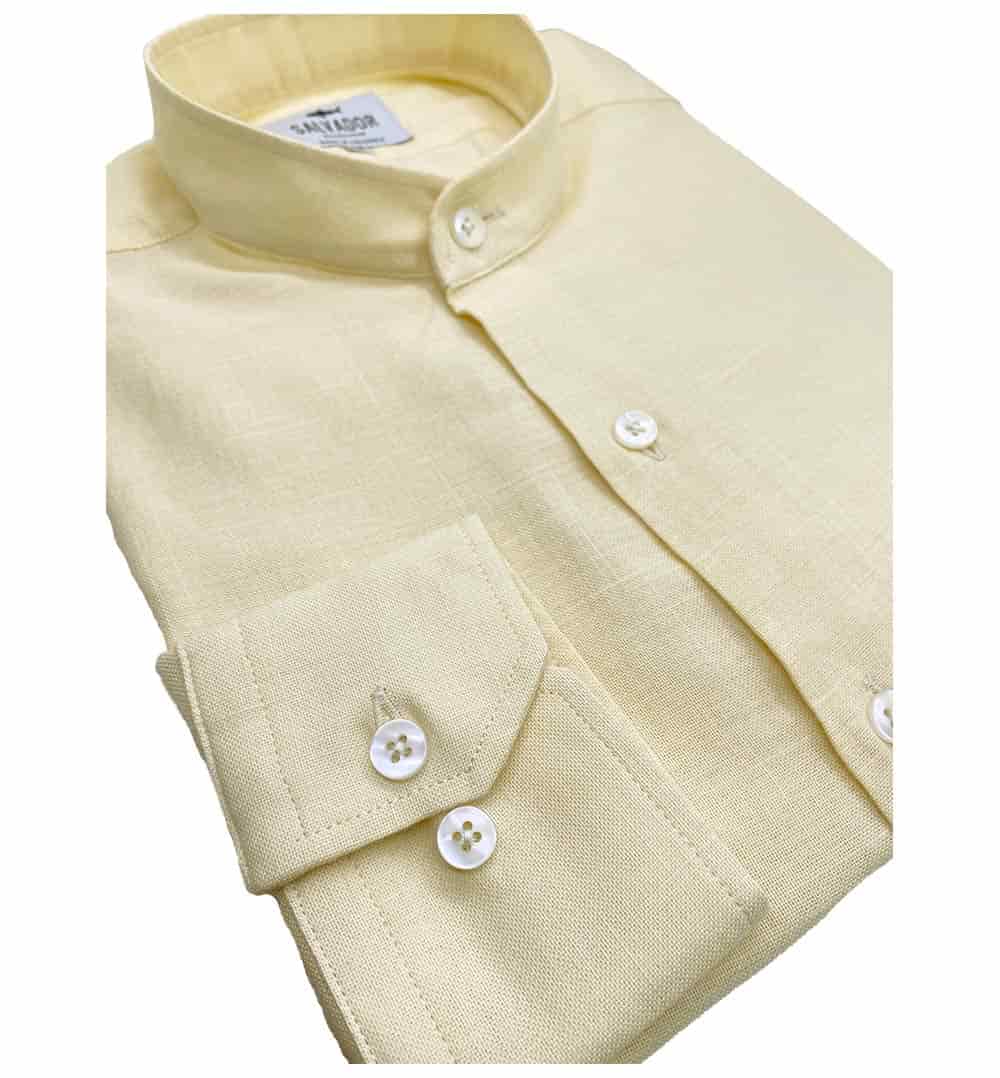 CAMISA NERU AMARILLO PASTEL - miniatura 3