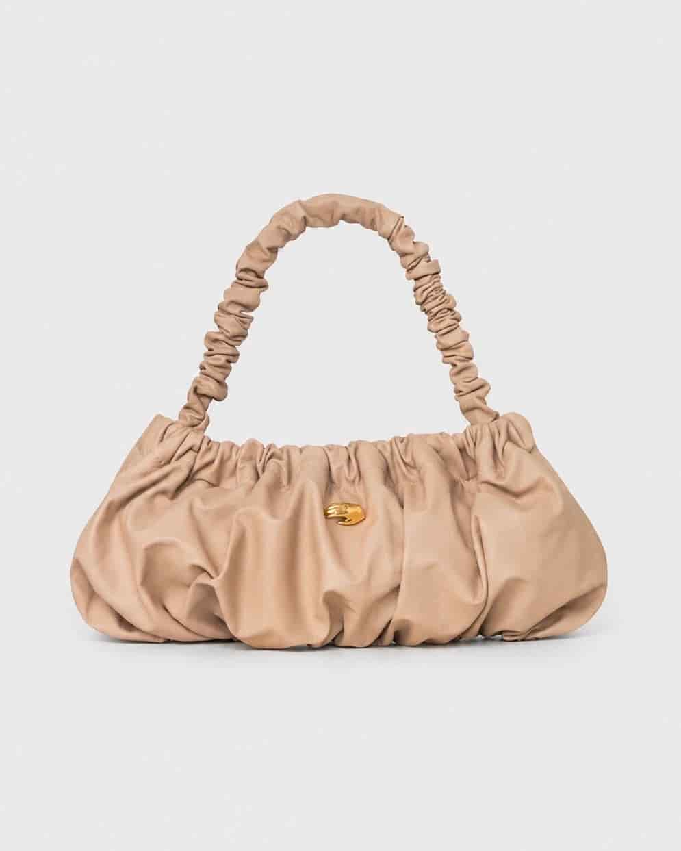 Pierre G Cream Leather Bag - miniatura 4