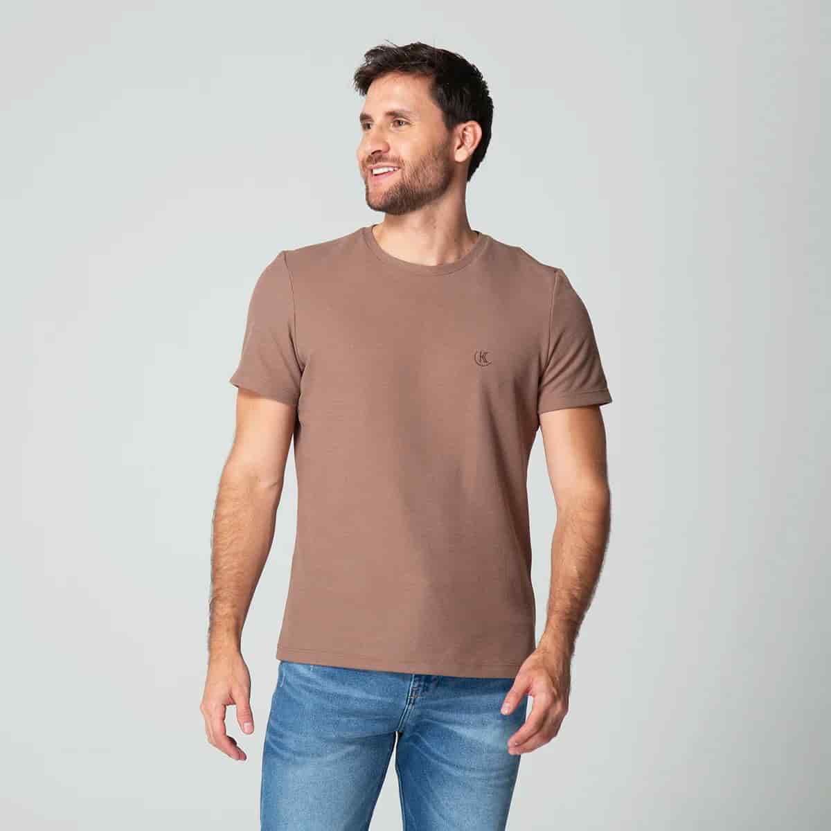 Camiseta Basica Slim Fanning - miniatura 1