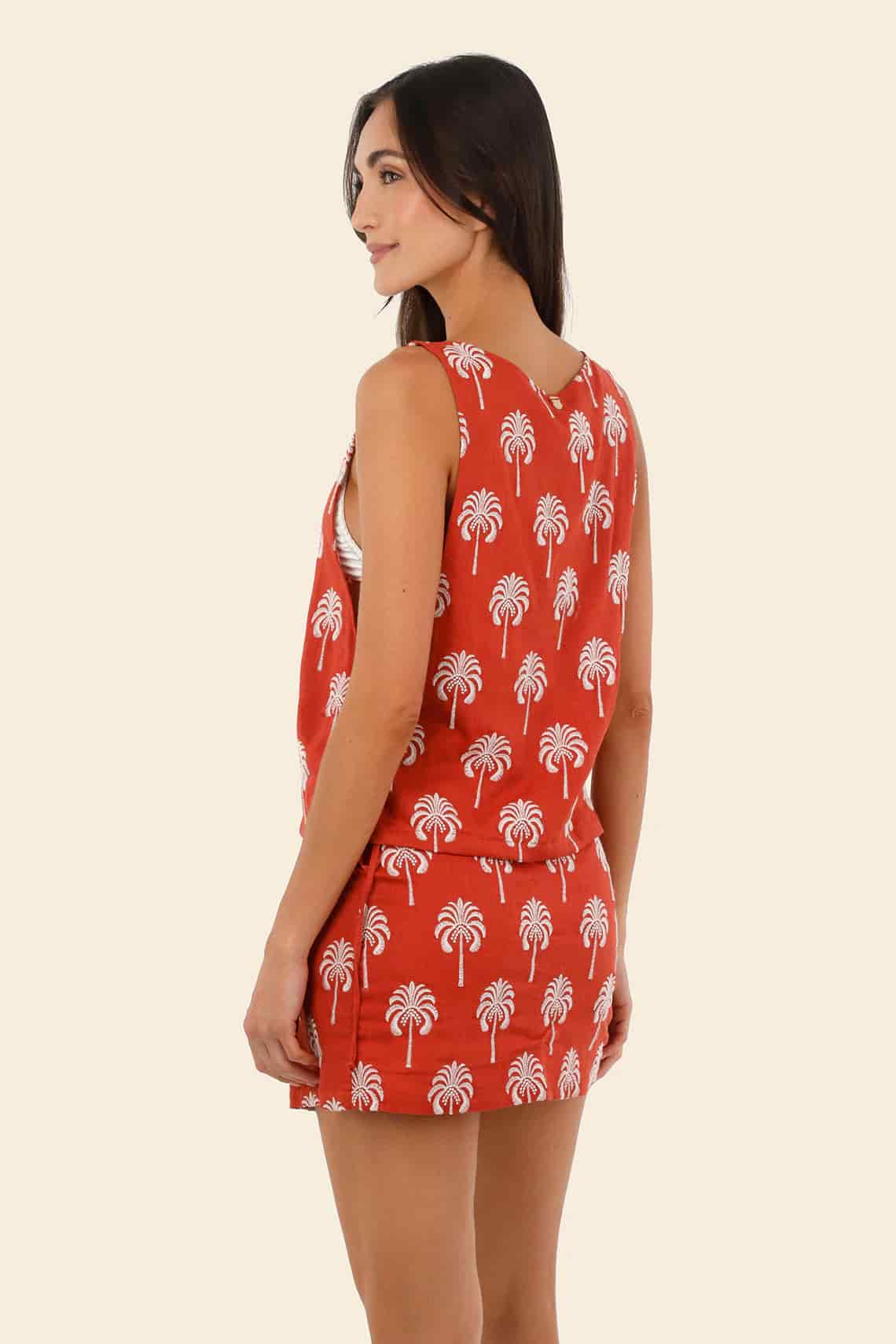 Sunset Palms Mist Vest - miniatura 2