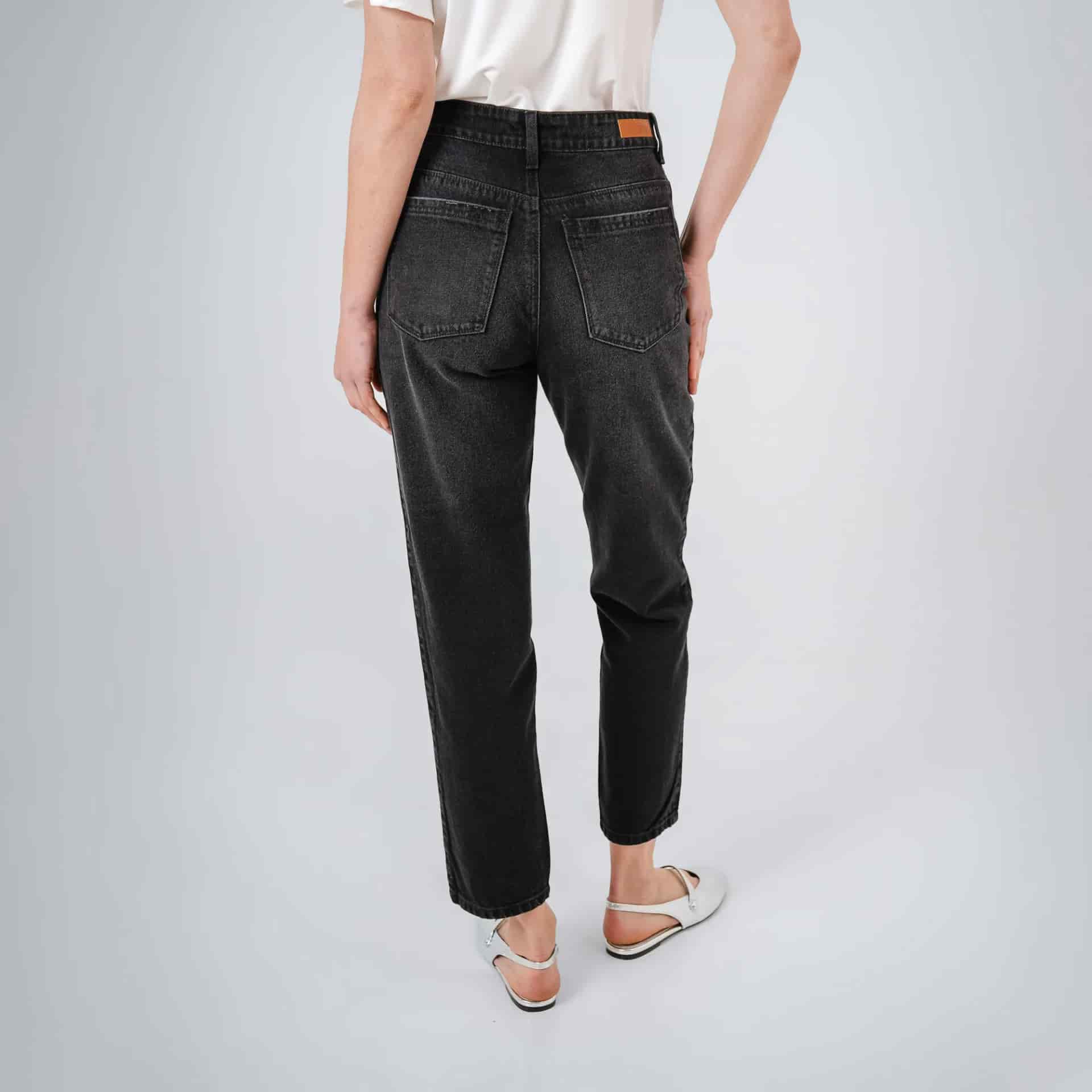 Jean Tiro Alto Bota Skinny Crop - miniatura 3