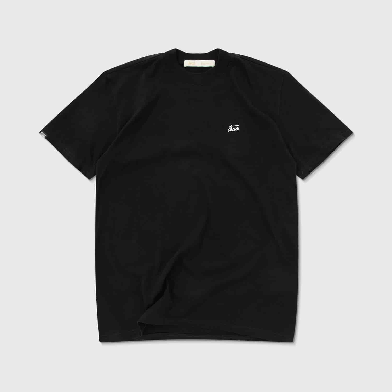 Cursive Logo T-Shirt - Black - miniatura 5