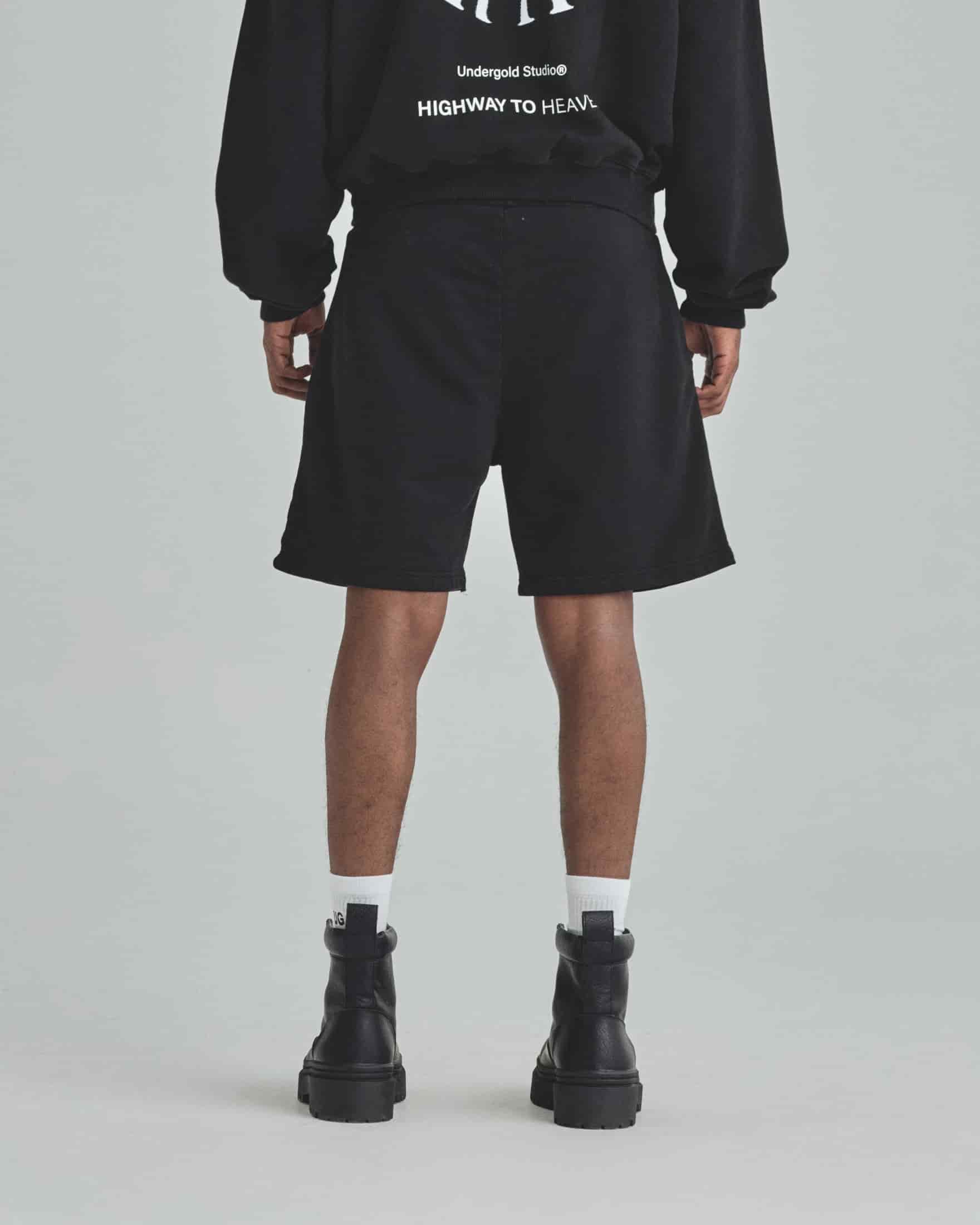 Spring Pray 4 Love Biased Shorts Black - miniatura 6