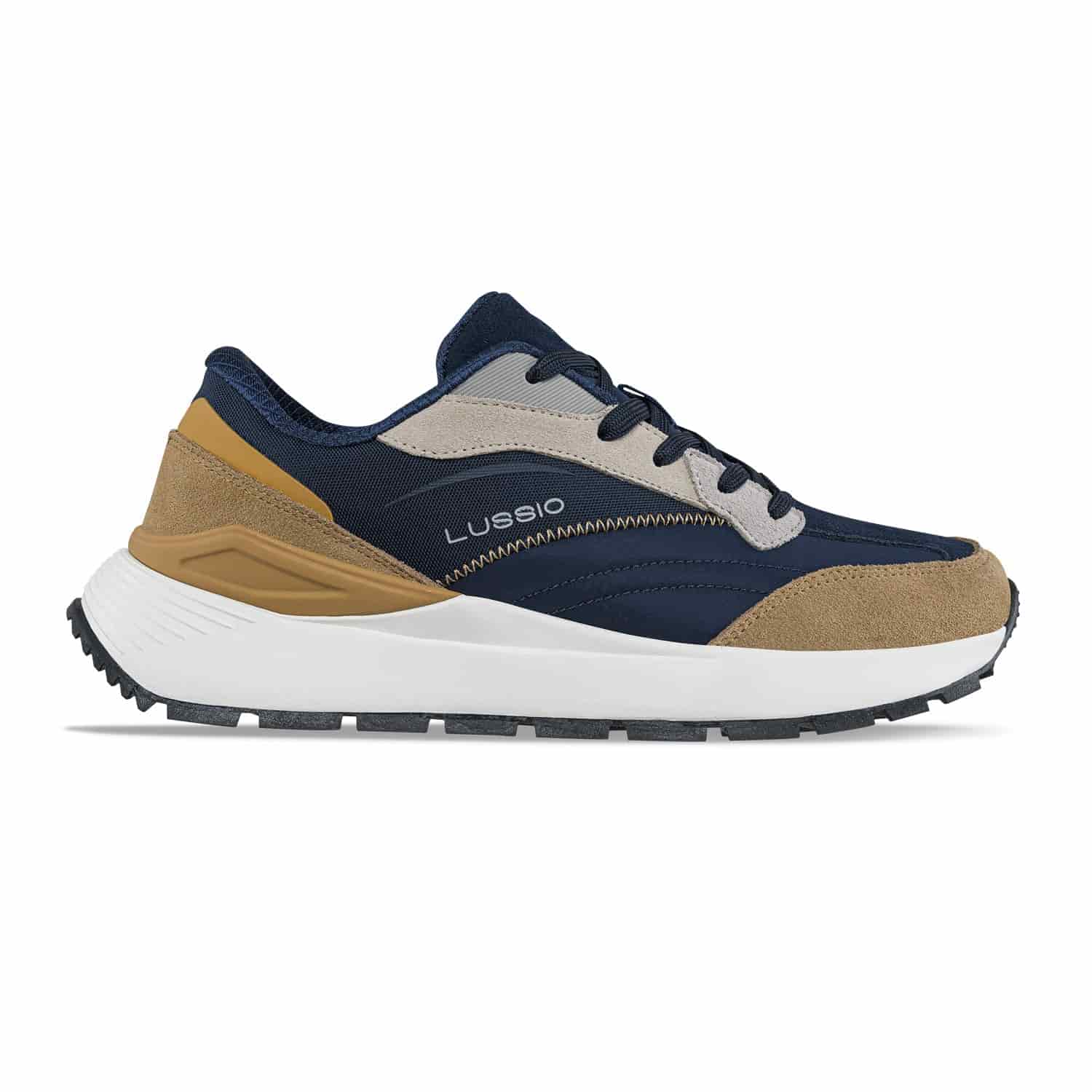 Zapatos Casuales Sorello Azul Osc Lussio Para Hombre - miniatura 2