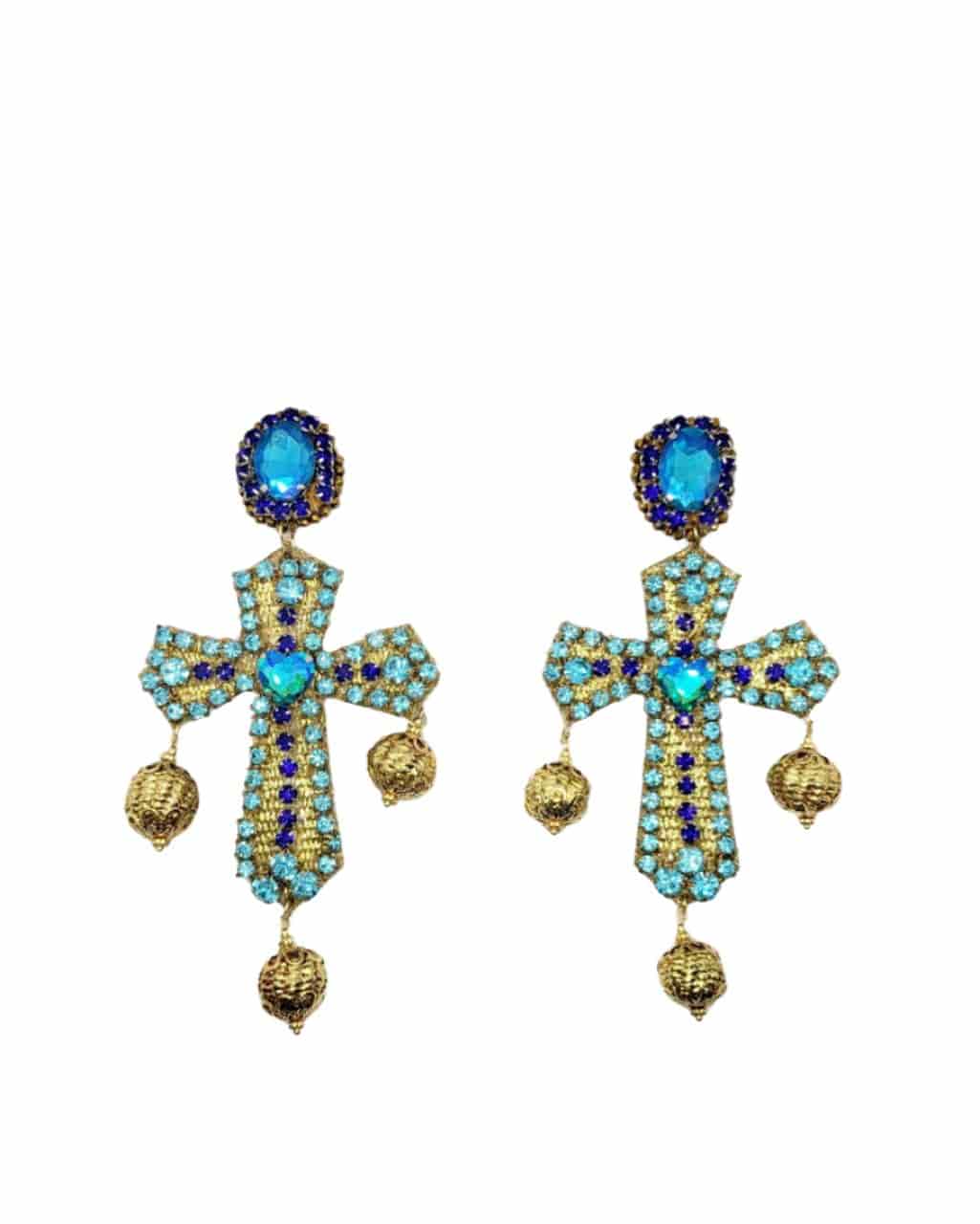 Cross of Grace Earrings - miniatura 1