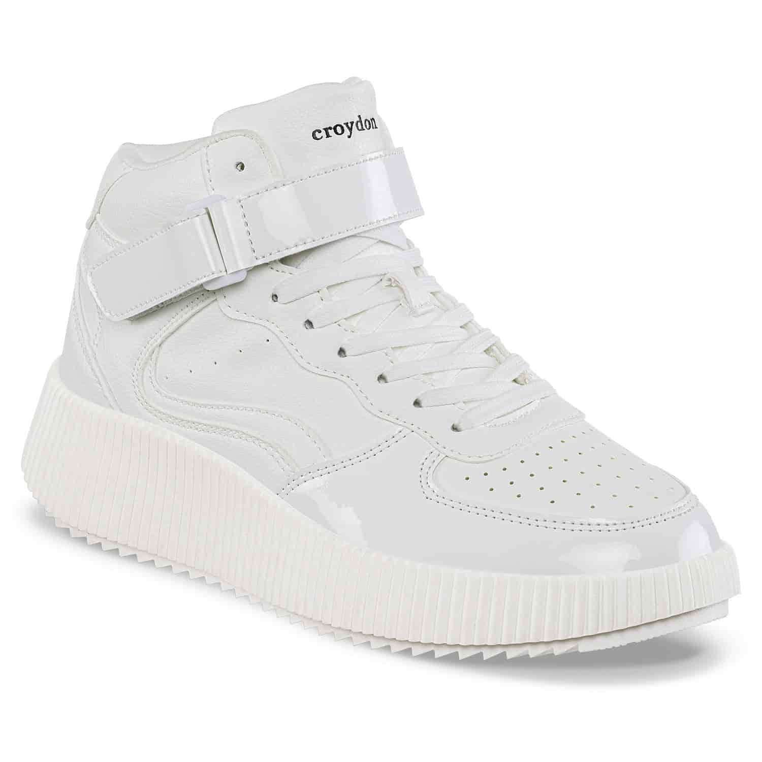 Tenis Urbanos Puhow Blanco Croydon Para Mujer - miniatura 1