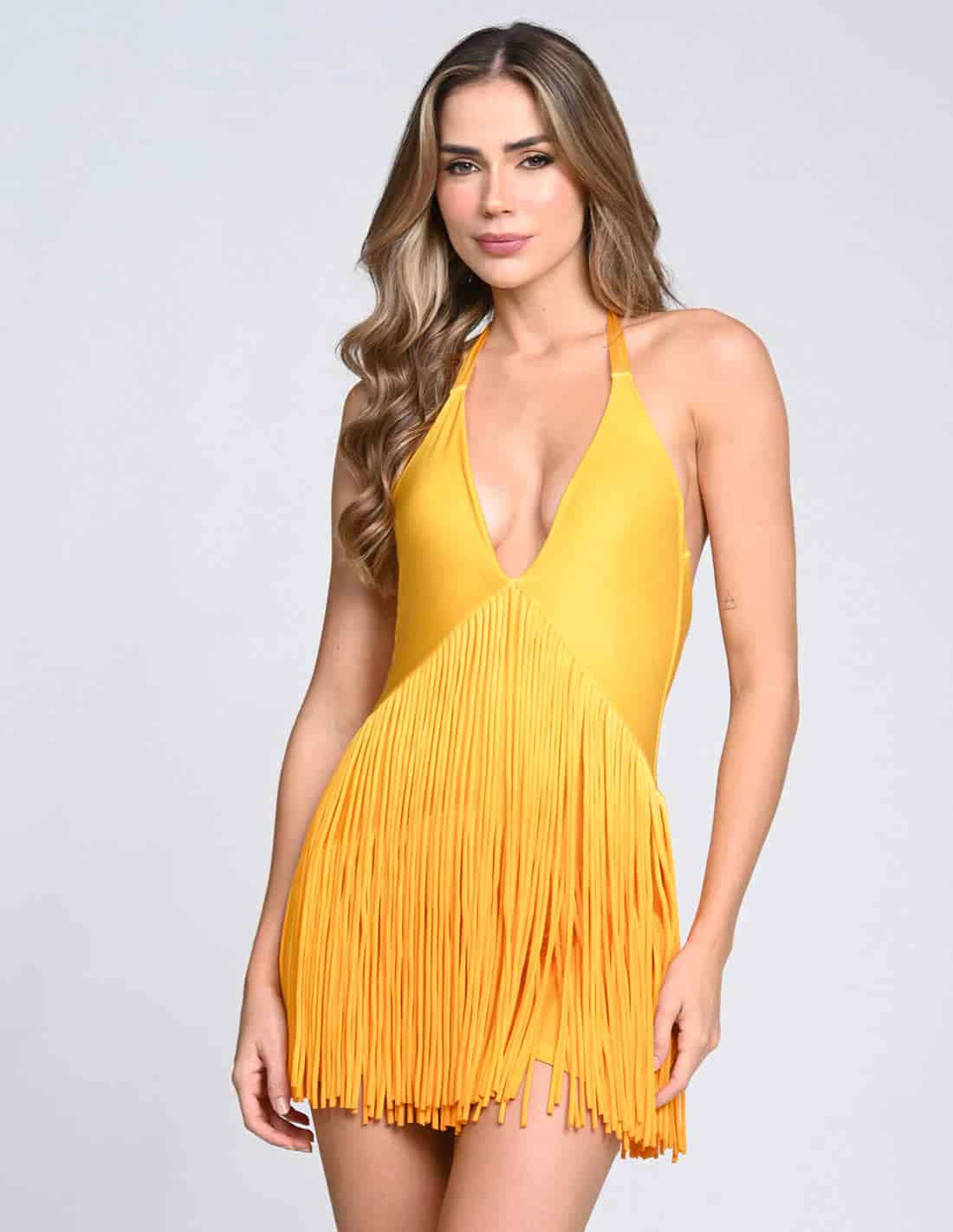 Romper Flowy Faded Soft Orange - miniatura 1