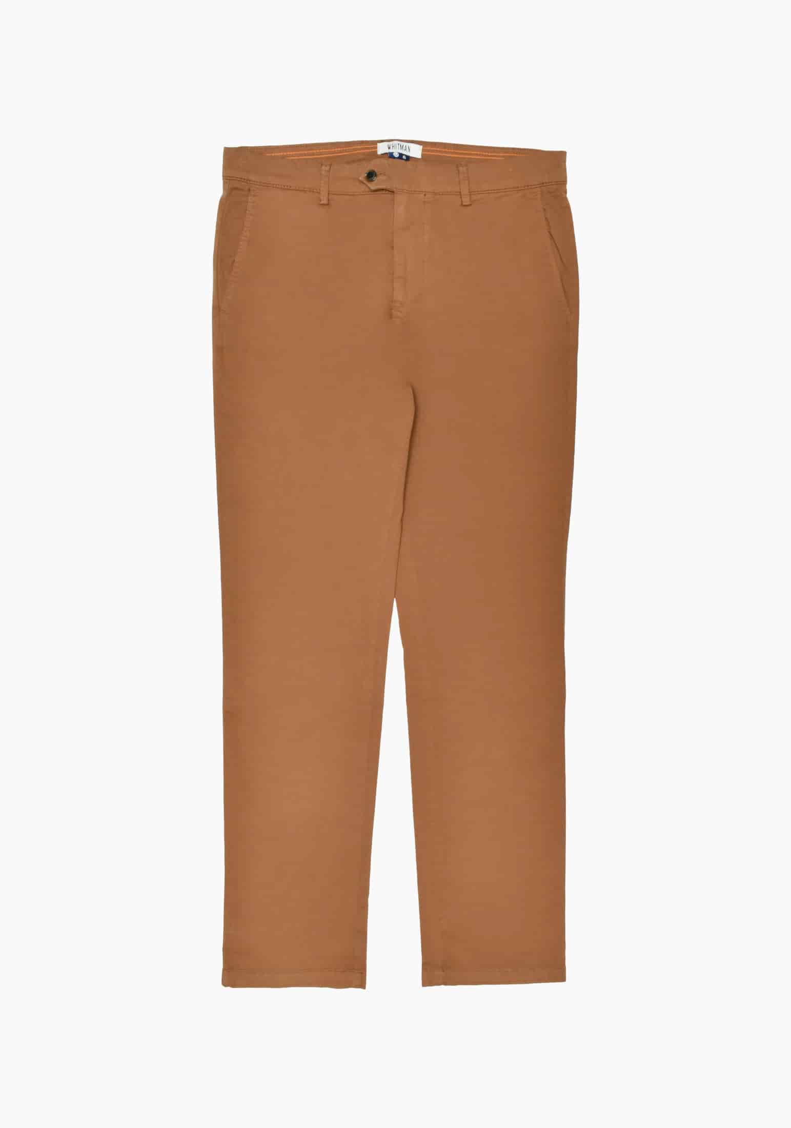 Pantalón H Chino Unicolor Ocre - miniatura 1