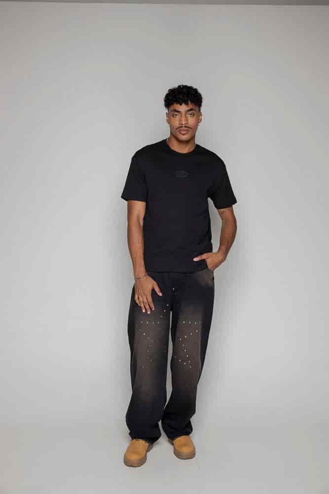 Camiseta Courage Rib-Negra - miniatura 2