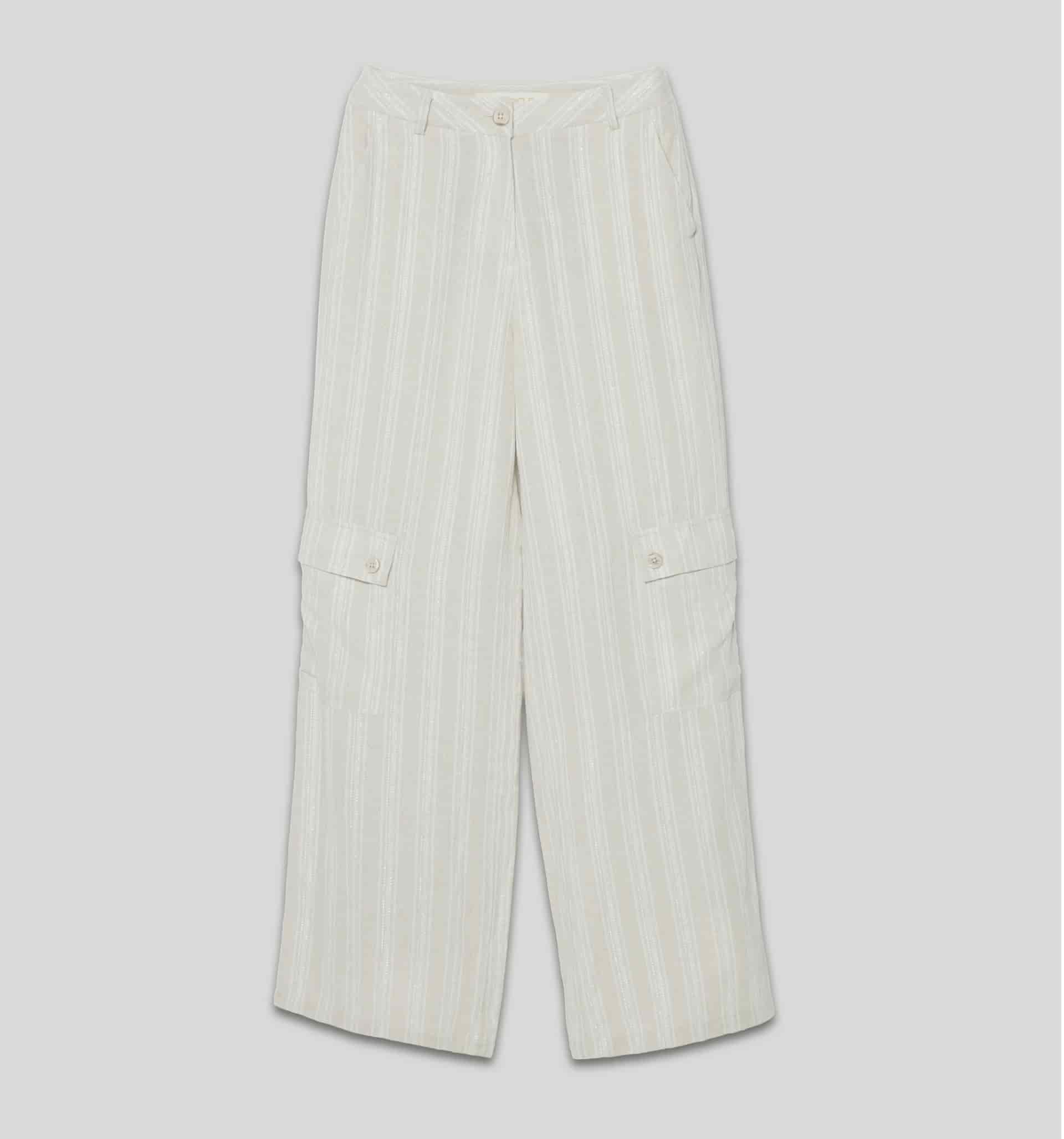Pantalon palazo tiro alto - miniatura 5