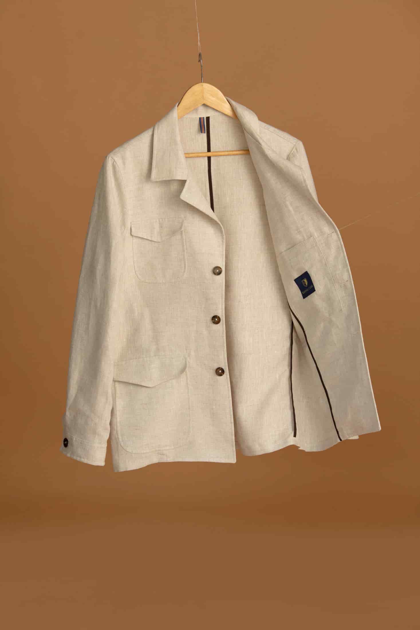 Chaqueta Safari Lino Arena - miniatura 6