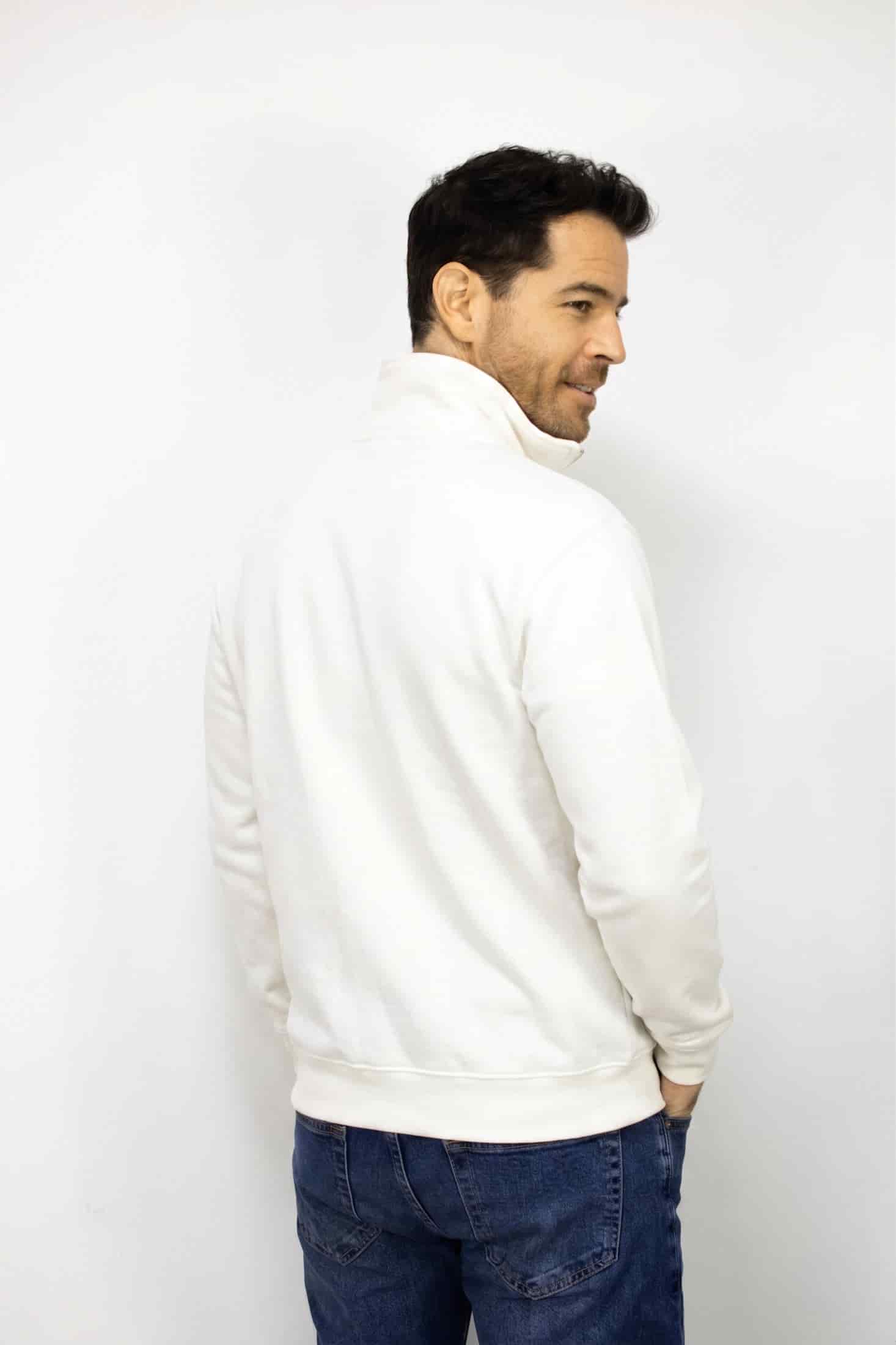 Saco marfil con Cremallera para hombre - miniatura 2