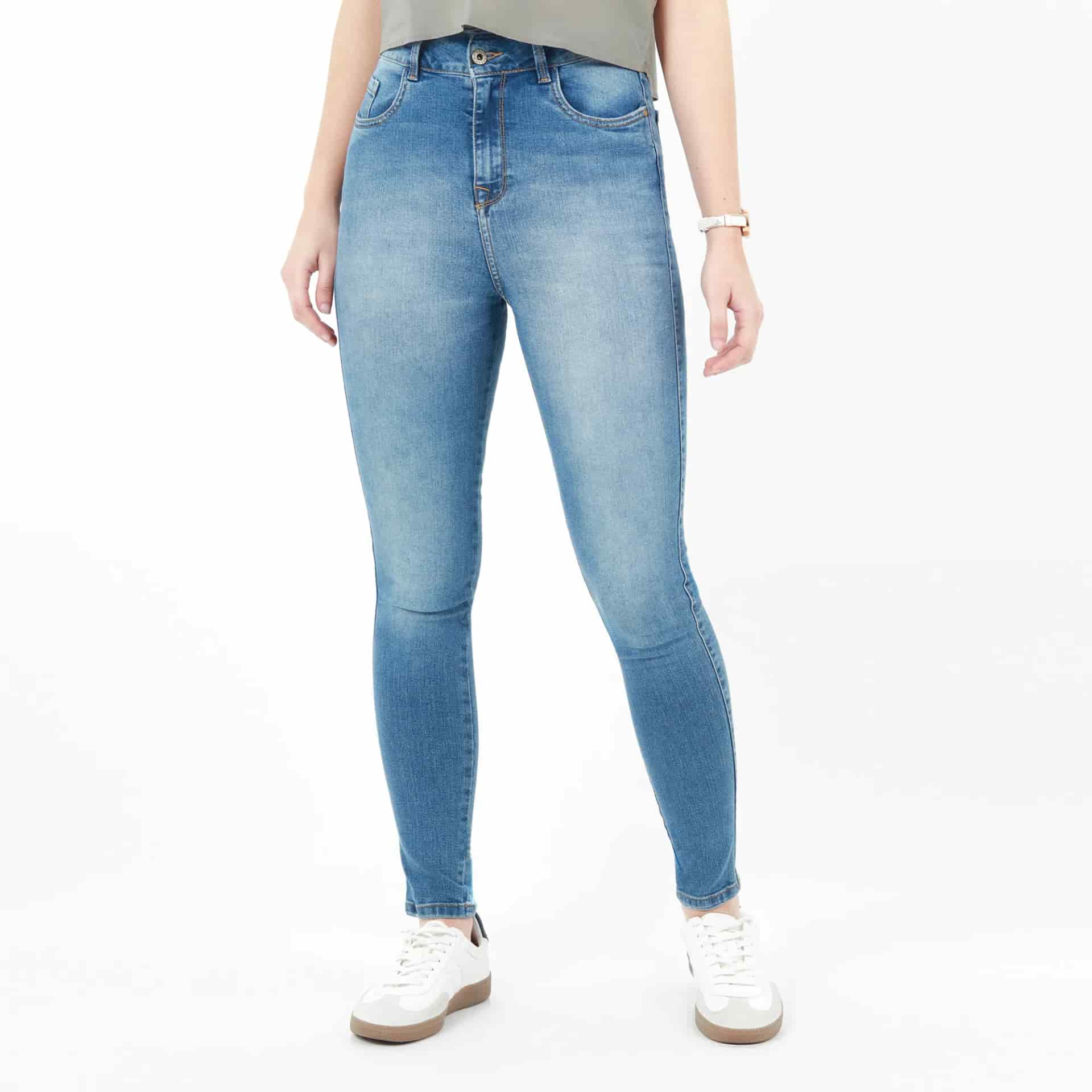Jean Ilussion Tiro Medio Bota Skinny - miniatura 5