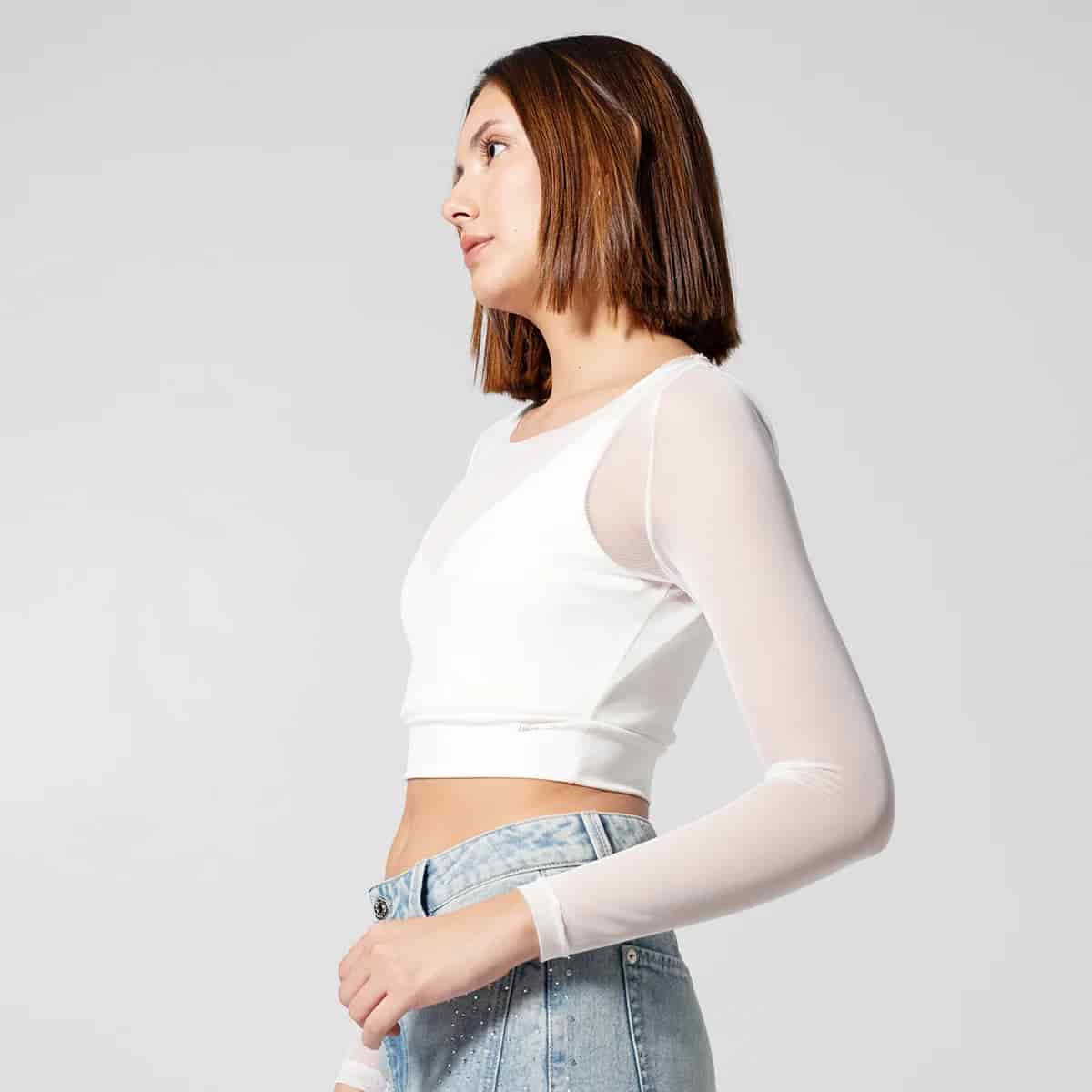Blusa Crop Top Slim Motoxx - miniatura 4