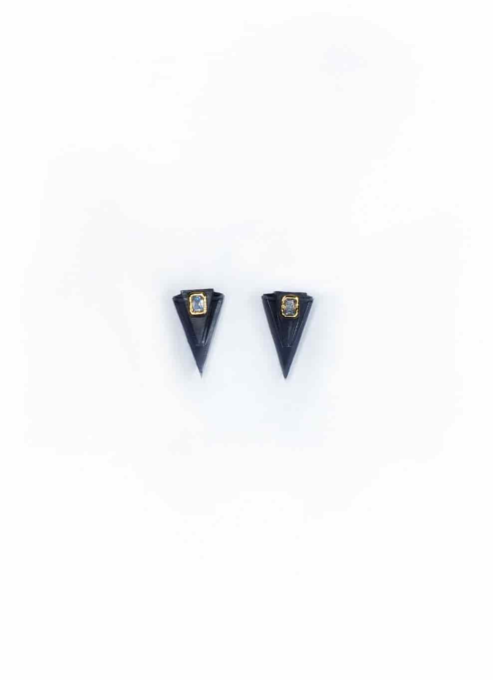 JVxTH - M  SMOKY EARRINGS - miniatura 3