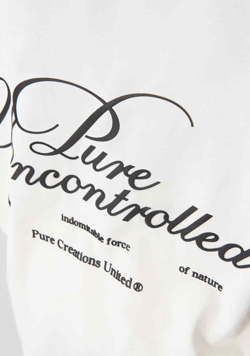 Uncontrolled cream t-shirt - miniatura 10