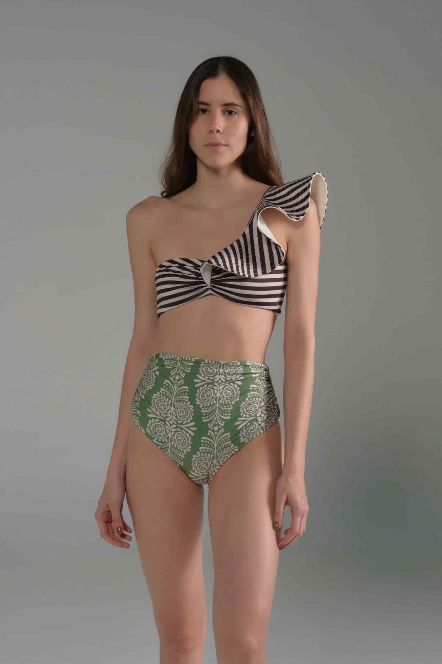 Victoria Vintage Bottom / Green Arabesque - miniatura 2