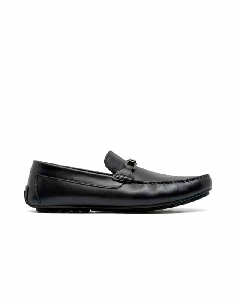 Mocasín formal para hombre con herraje en cuero REF 02SCOTT - miniatura 1
