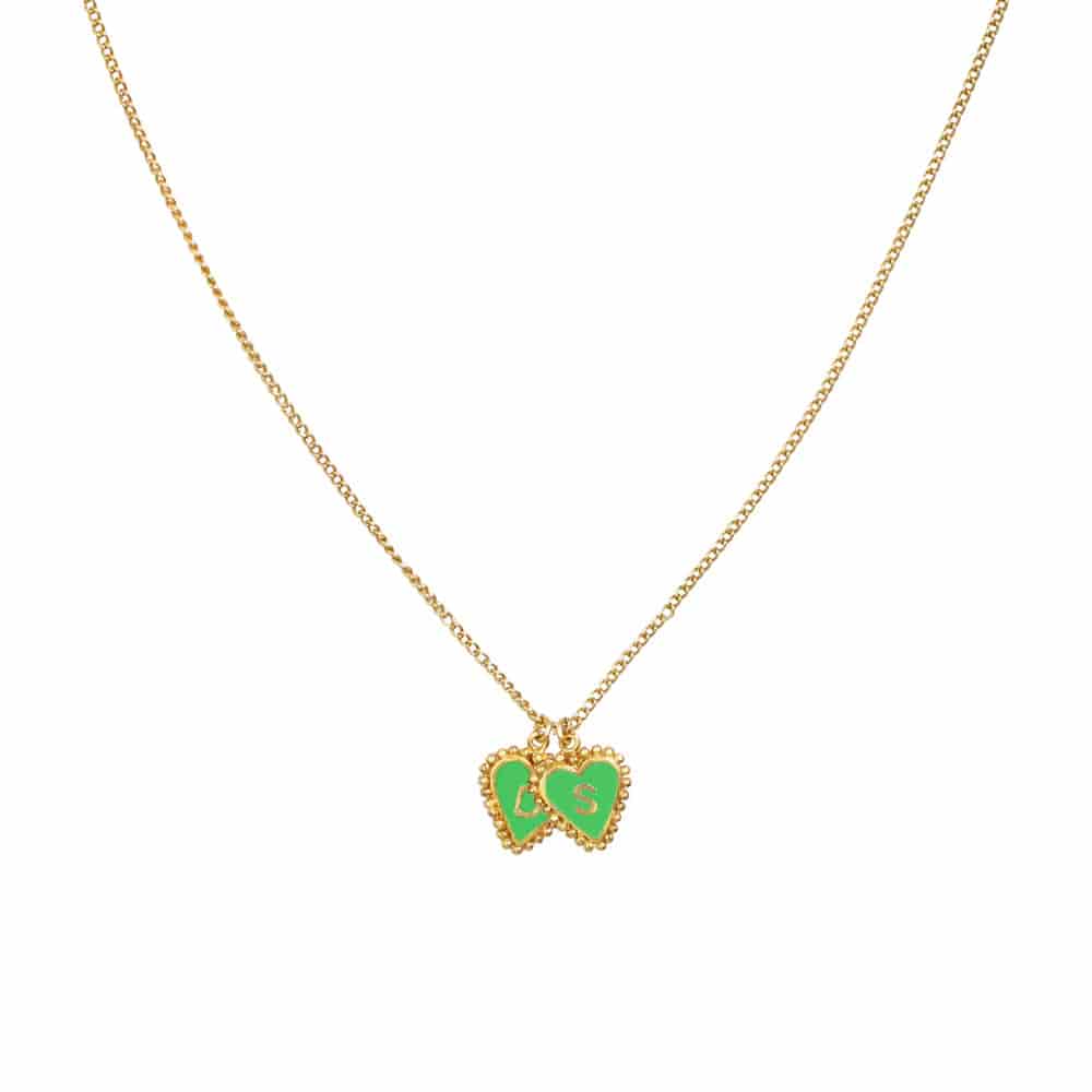 PreOrder Cadena 2 Letras Heart - miniatura 9