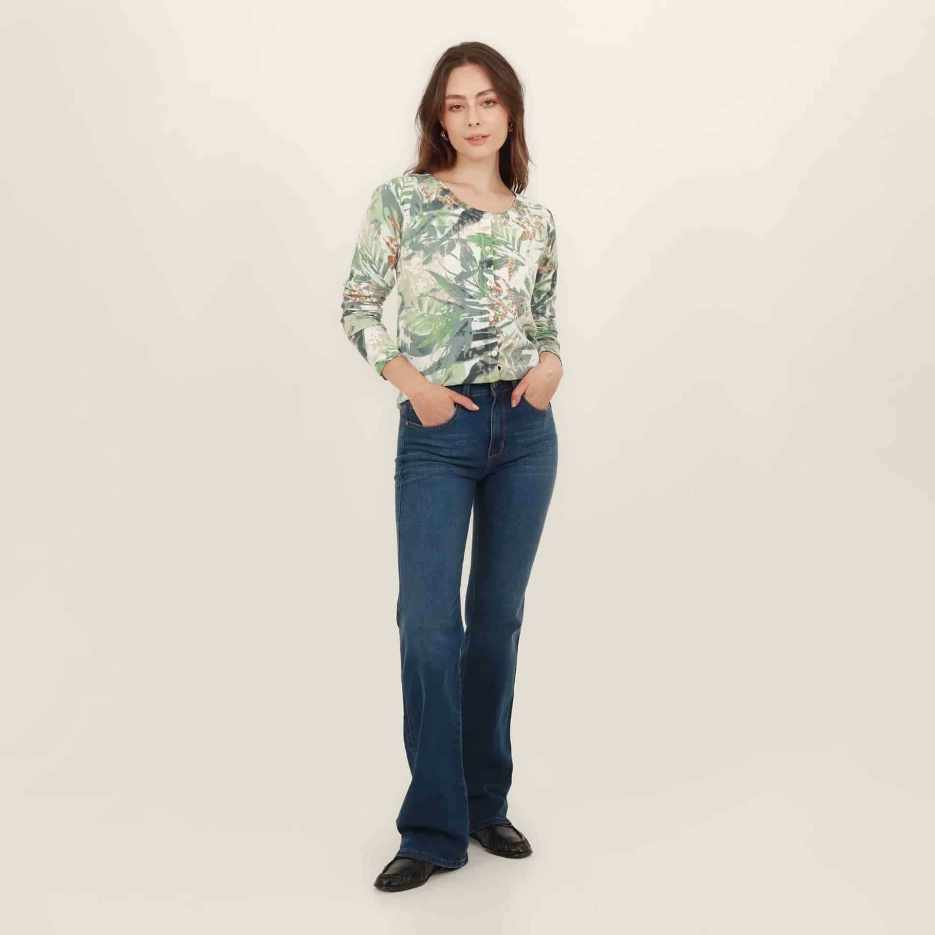 Sweater Cuello Redondo Manga Larga - miniatura 3