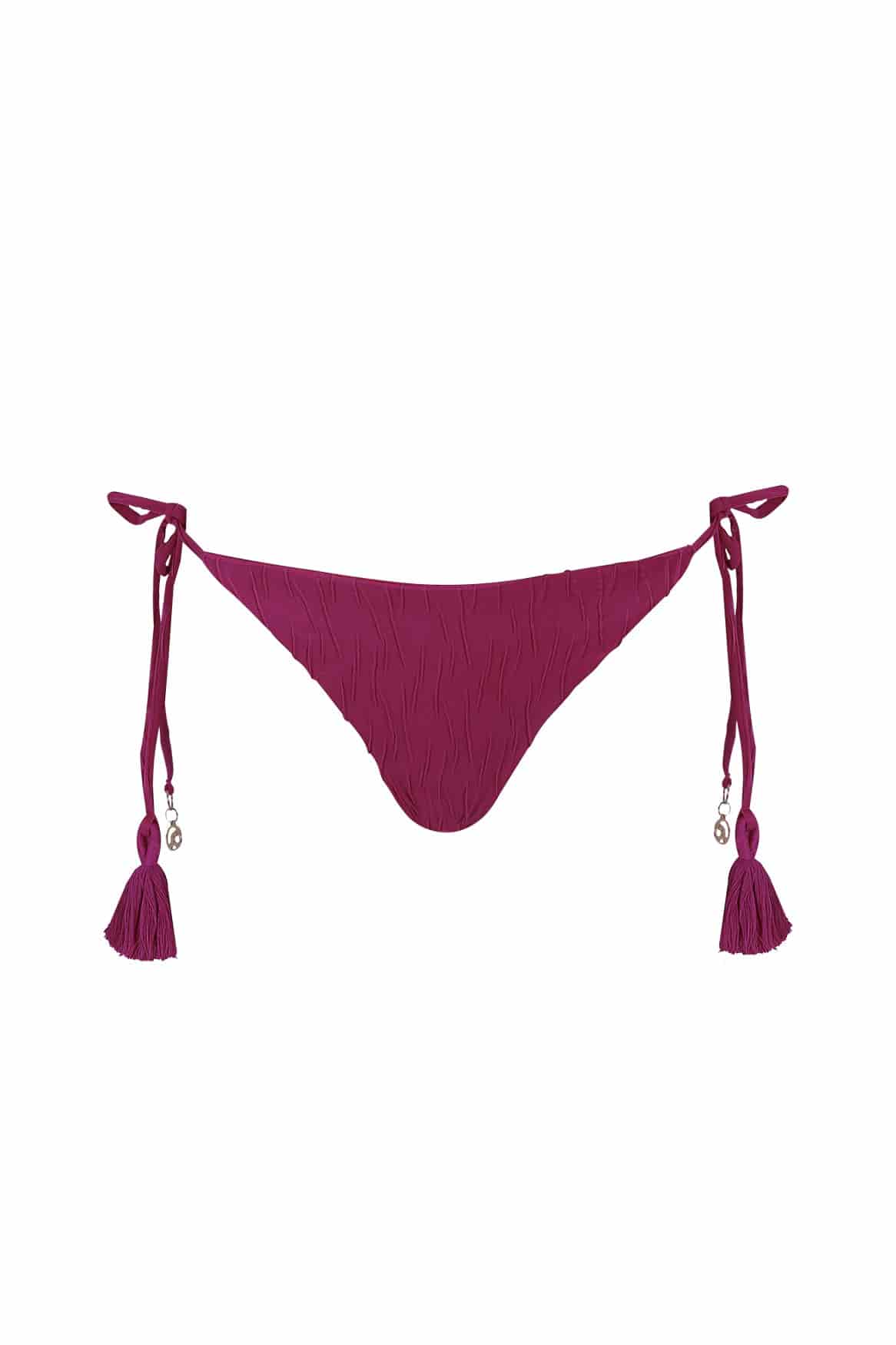 PANTY DE BIKINI KENYA CERISE - miniatura 4