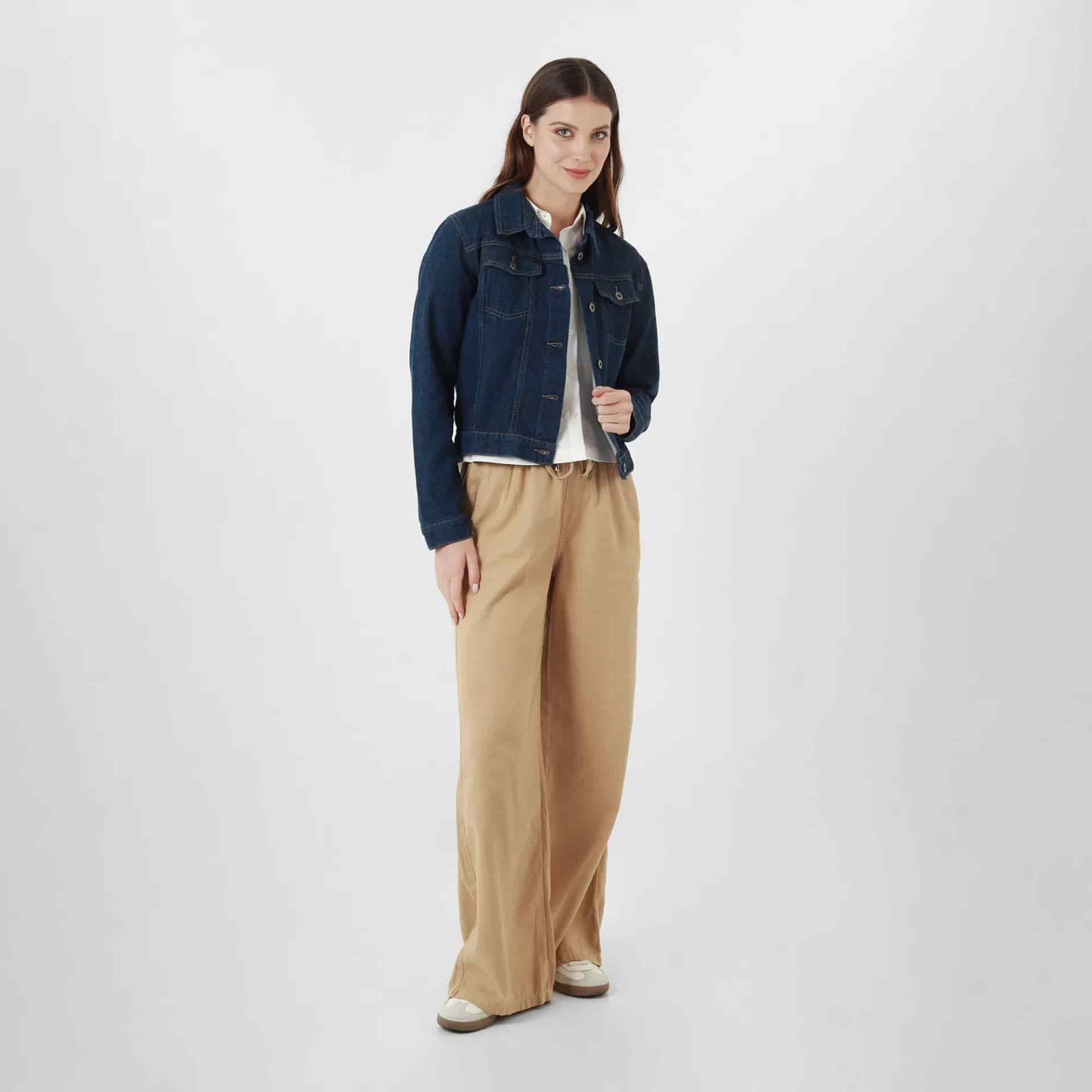 Pantalon Tiro Alto Bota Recta - miniatura 1