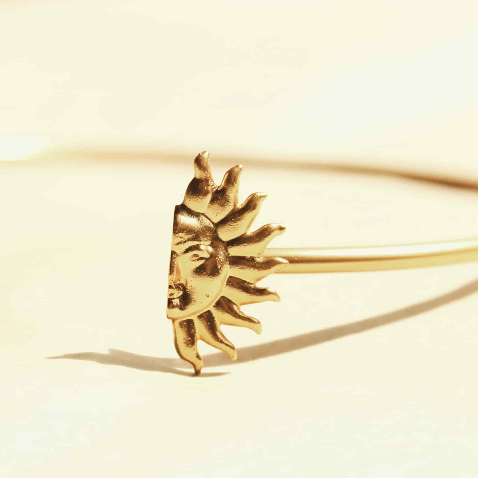 Choker con soles media cara - miniatura 4