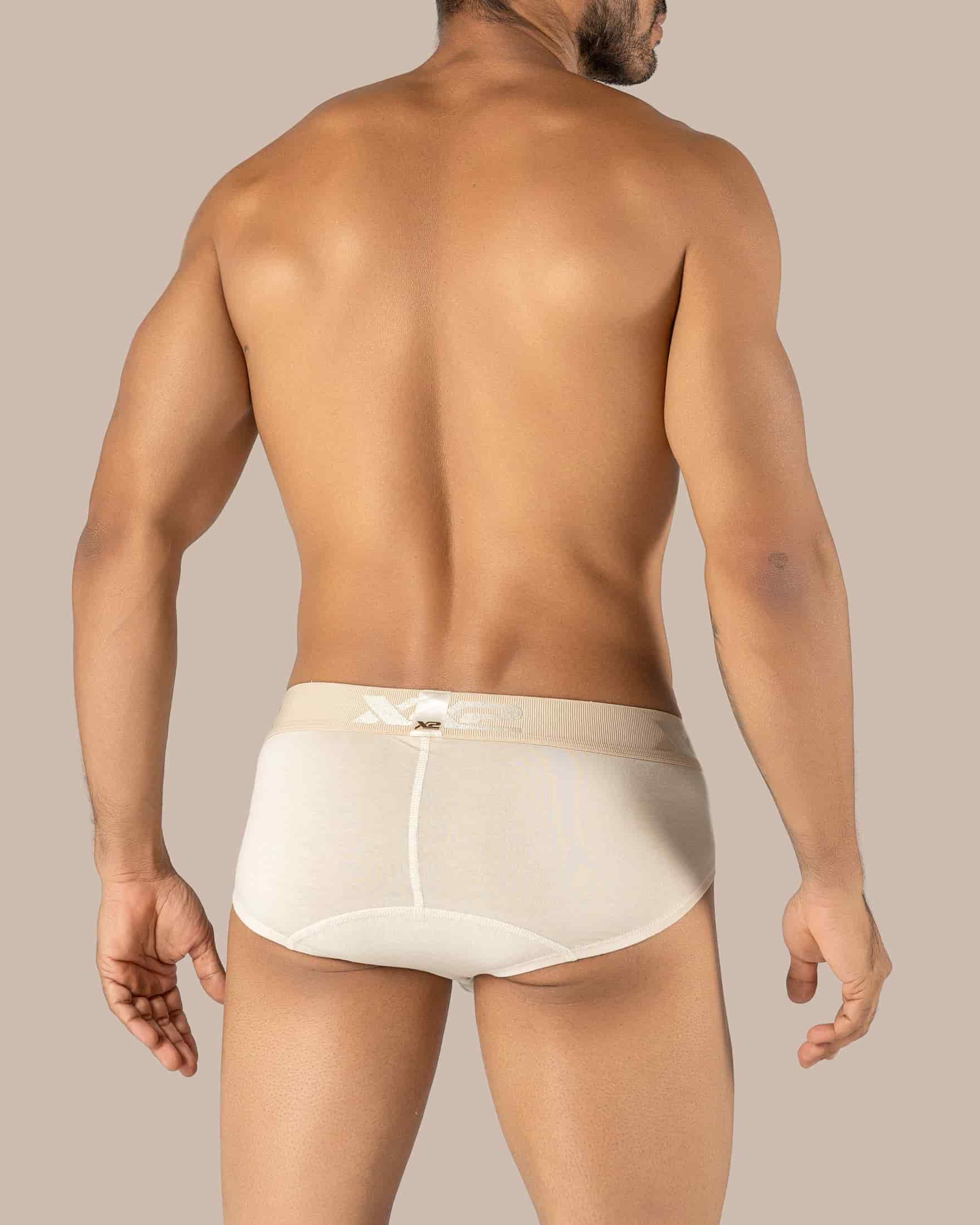 Brief Torino Algodón Beige X2 - miniatura 2