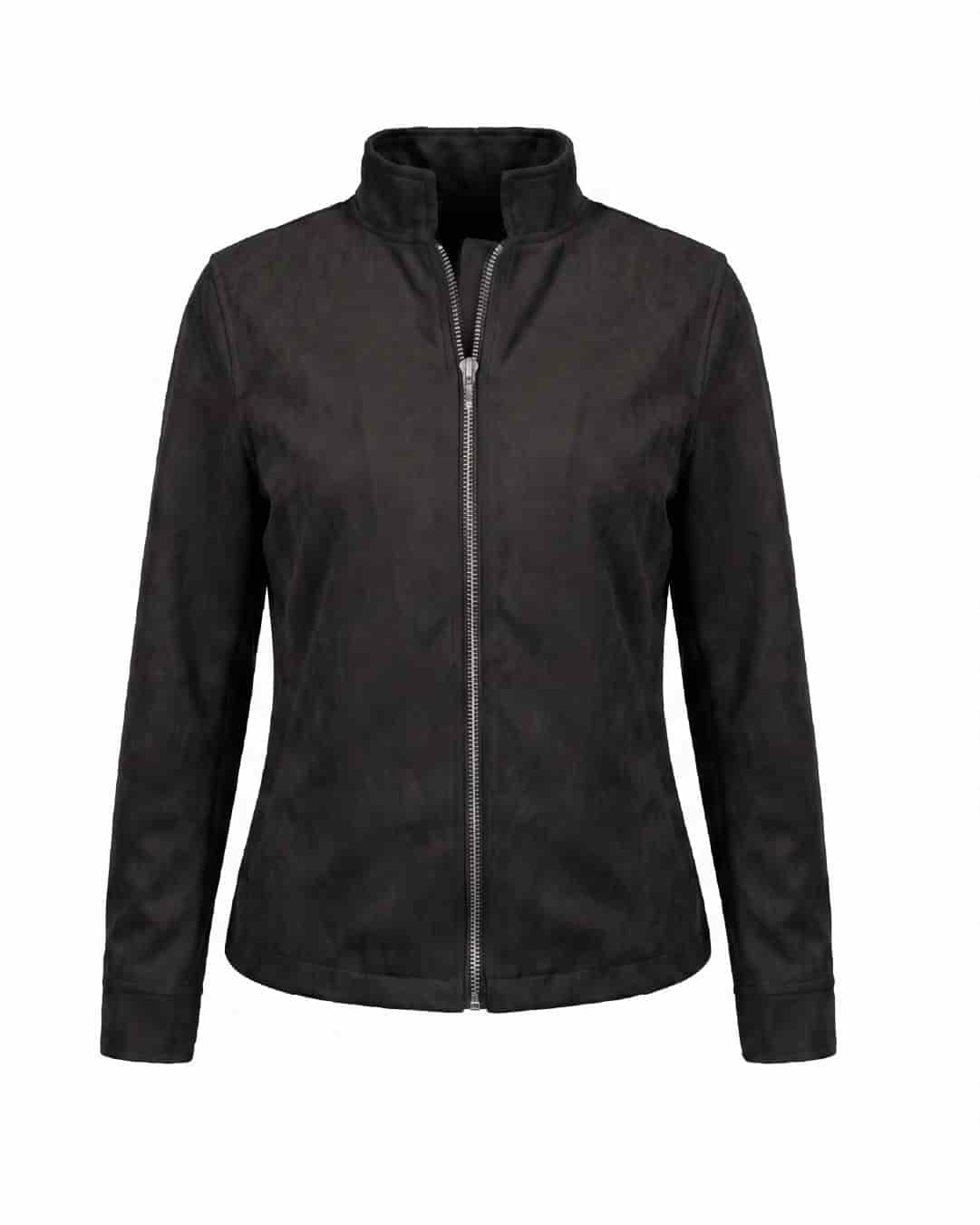 Chaqueta Cambridge Gamuza Negra Mujer - miniatura 5