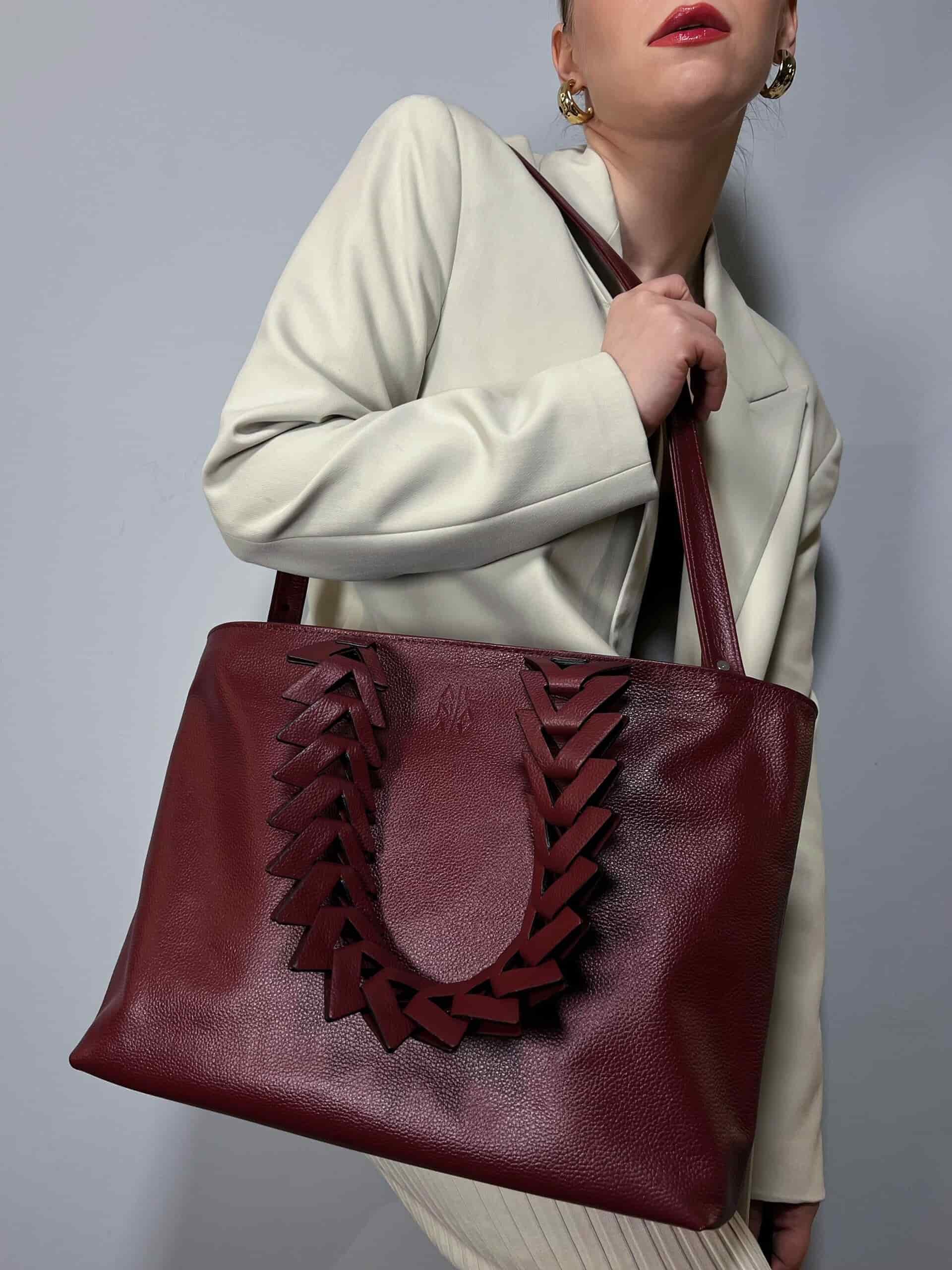 Caro laptop Tote Vinotinto 14" - miniatura 3