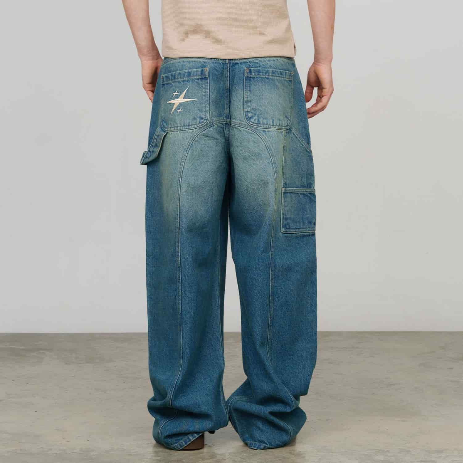 Prelude Carpenter Jeans - Blue - miniatura 3