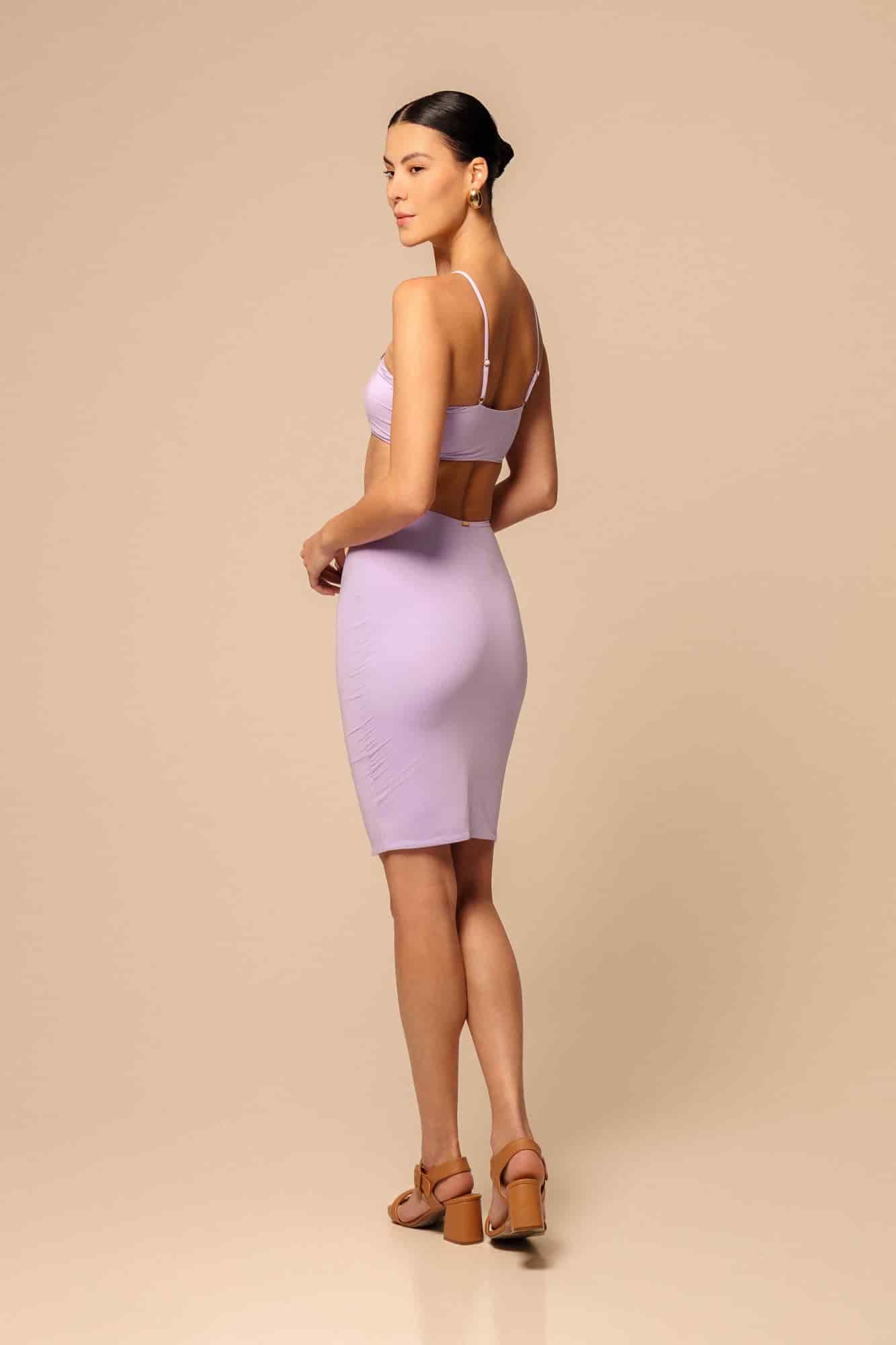 KATIA SKIRT / Lavanda Digital - miniatura 3