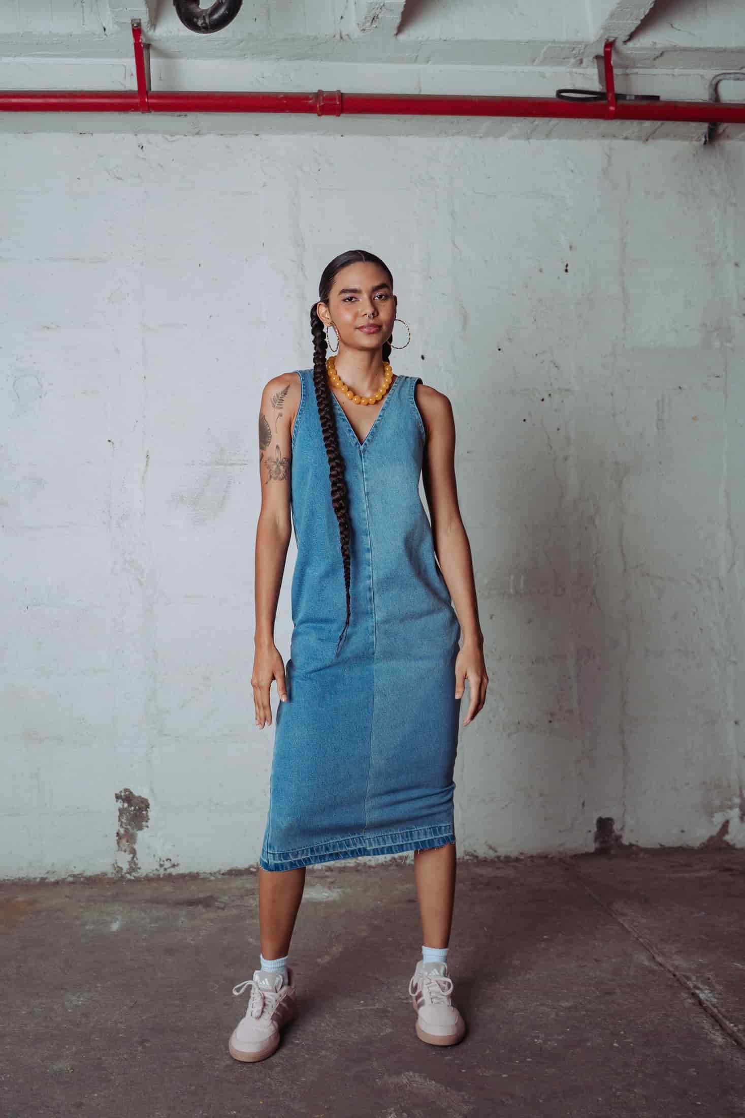 Vestido Willy Denim - miniatura 1