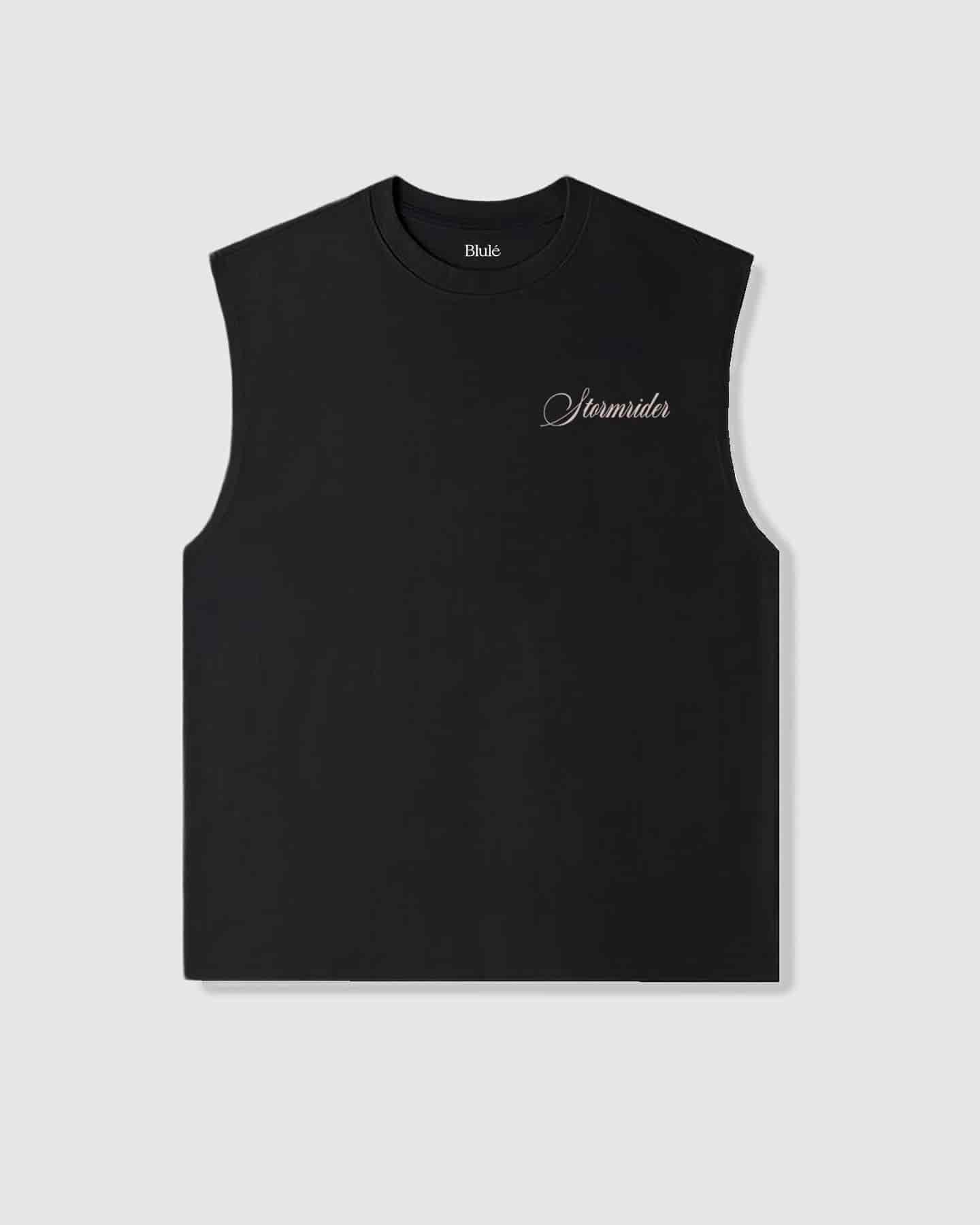 Oversized Sleeveless Stormrider Black - miniatura 2