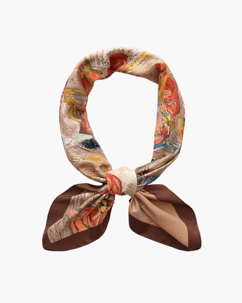 Old Money Impressionist Garden Scarf - miniatura 2