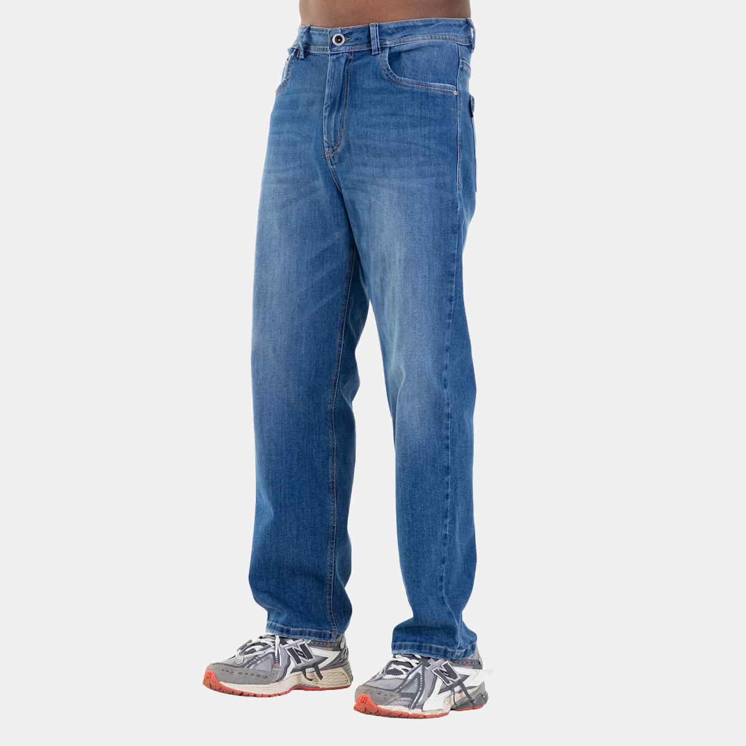 Straight Fit Jeans Mid Blue - miniatura 2