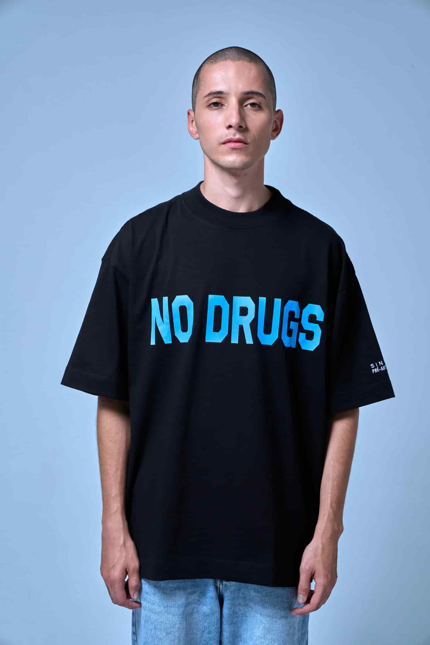 NO DRUGS BLACK T-SHIRT - miniatura 7