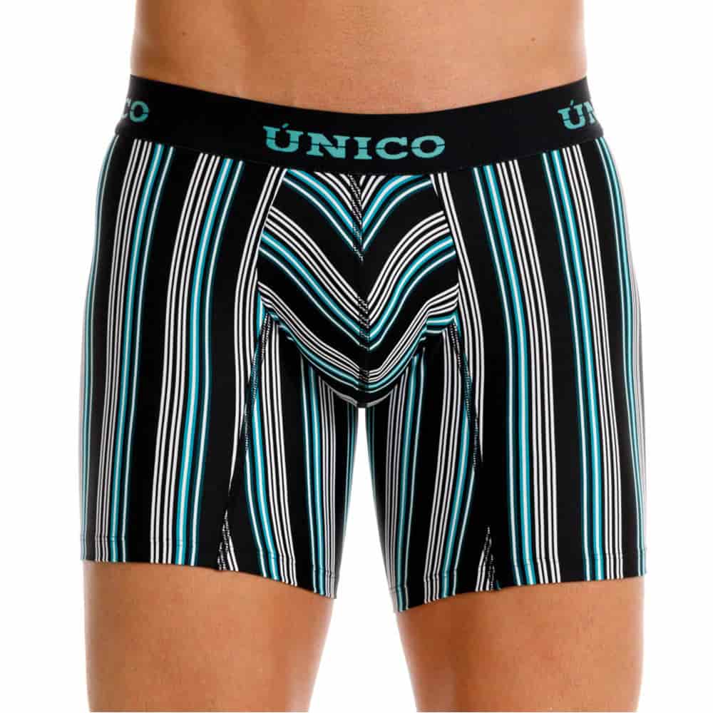 BOXER MEDIO MADISON NEGRO - miniatura 7