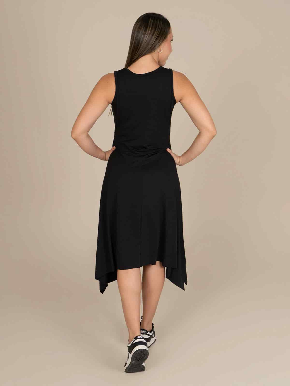 Vestido danila melon negro - miniatura 6