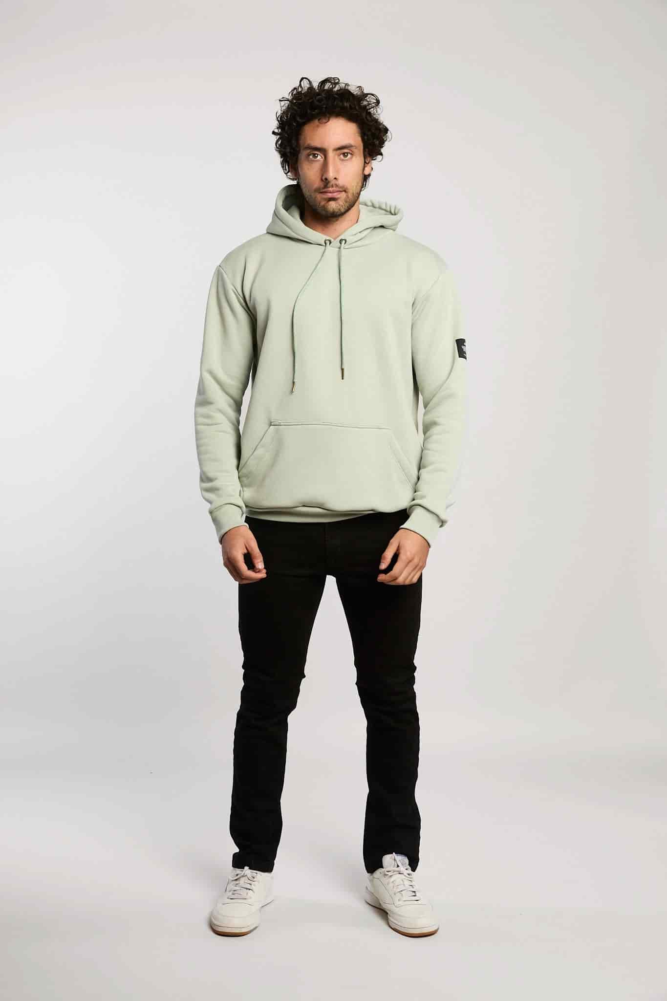 Hoodie verde claro - miniatura 5