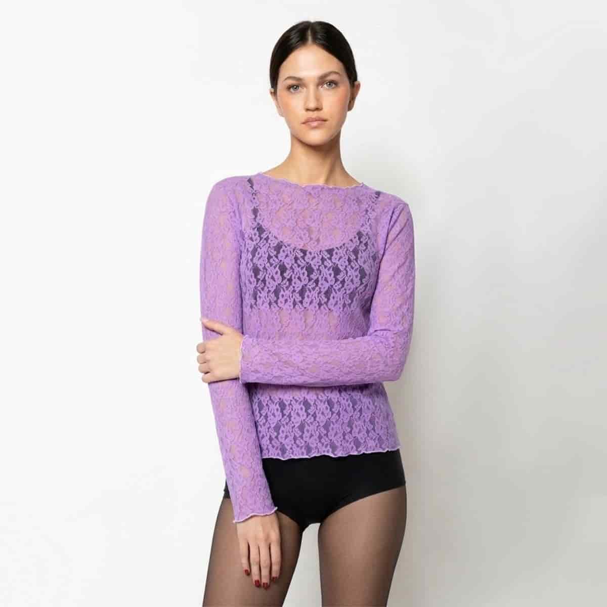 Guadalupe Top Lila - miniatura 1