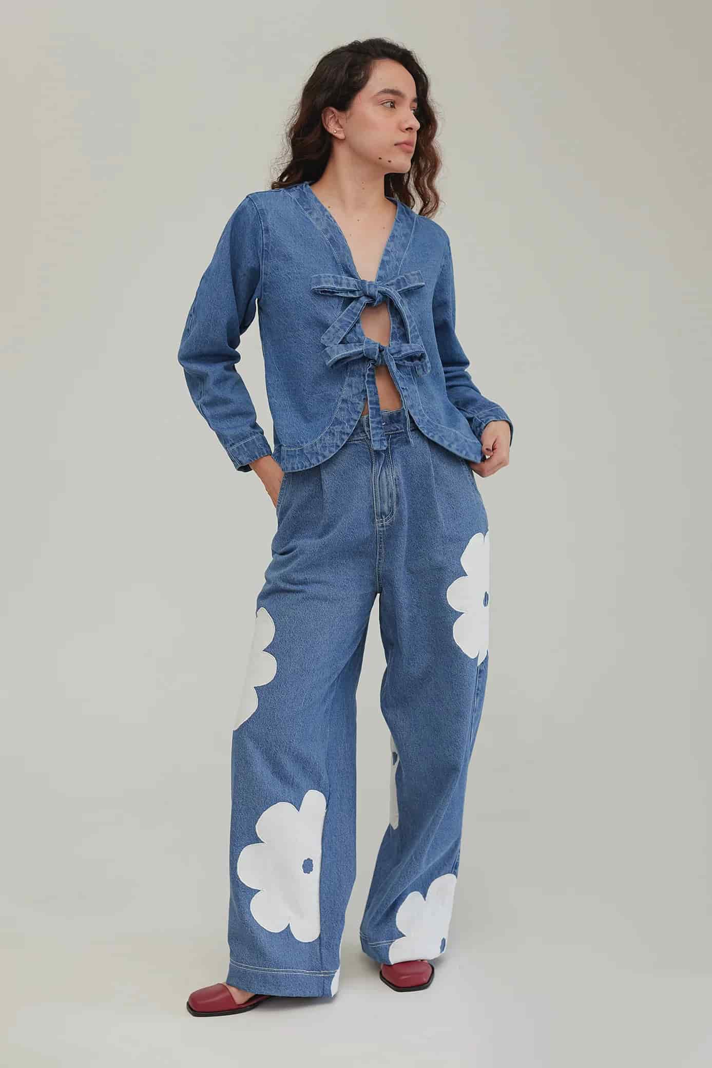 Top Marina Denim - miniatura 5