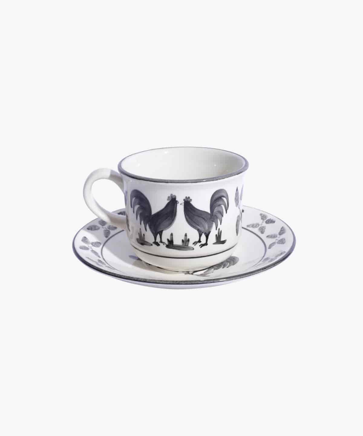 La Coquette Coffee or Tea Cup and Plate - miniatura 1