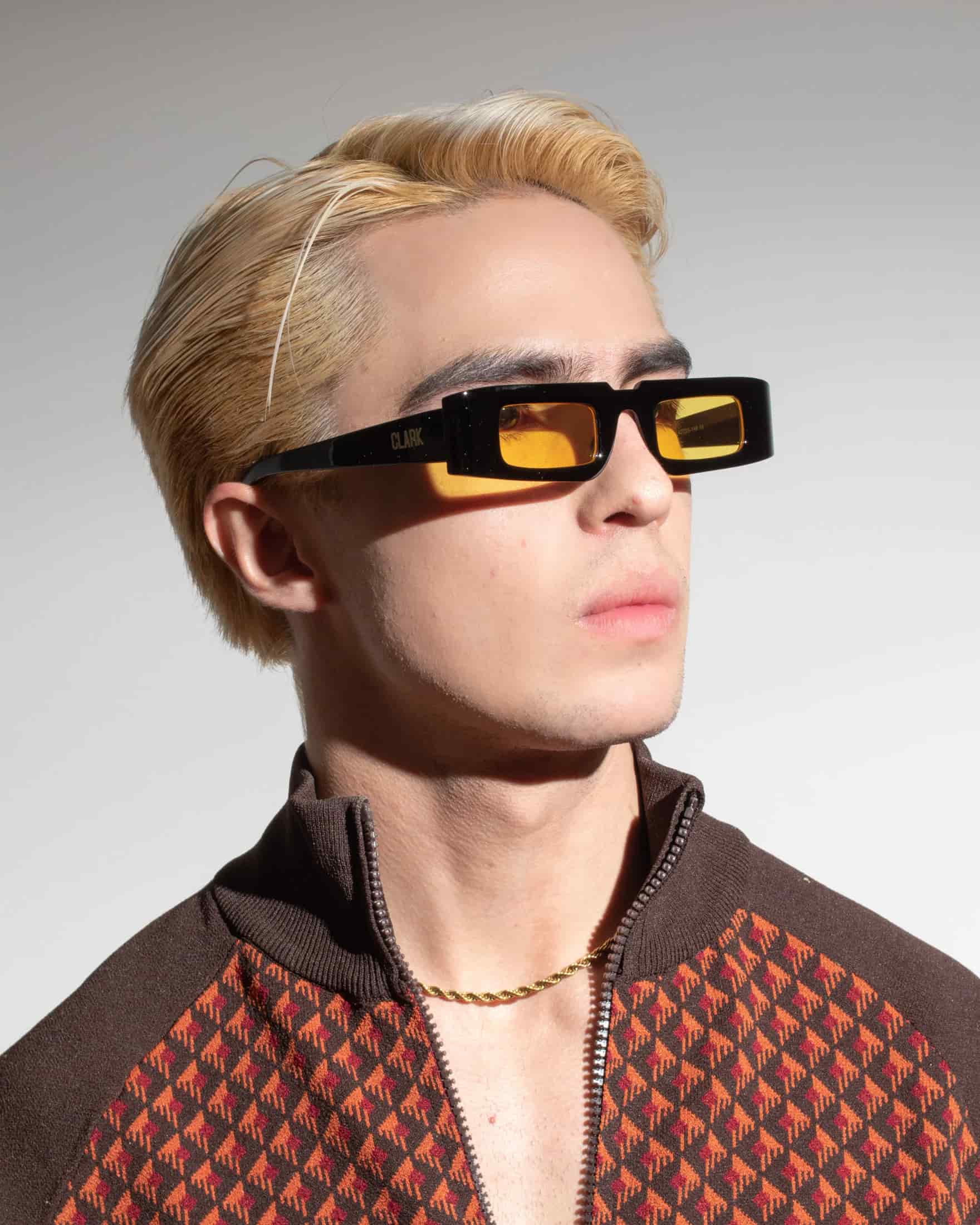 APOLO SUNGLASSES -BLACK-YELLOW - miniatura 6