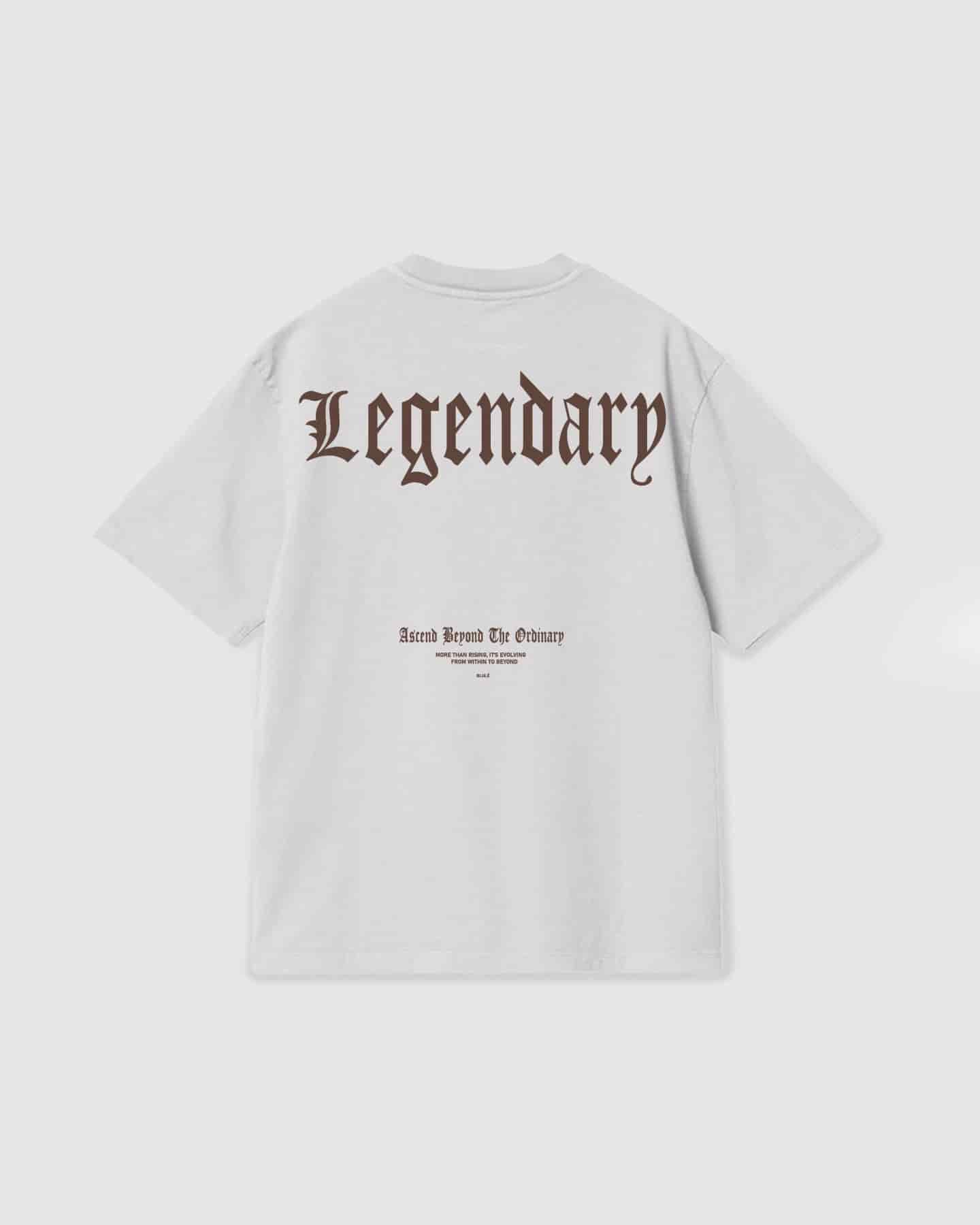Oversized T Shirt Legendary White - miniatura 1