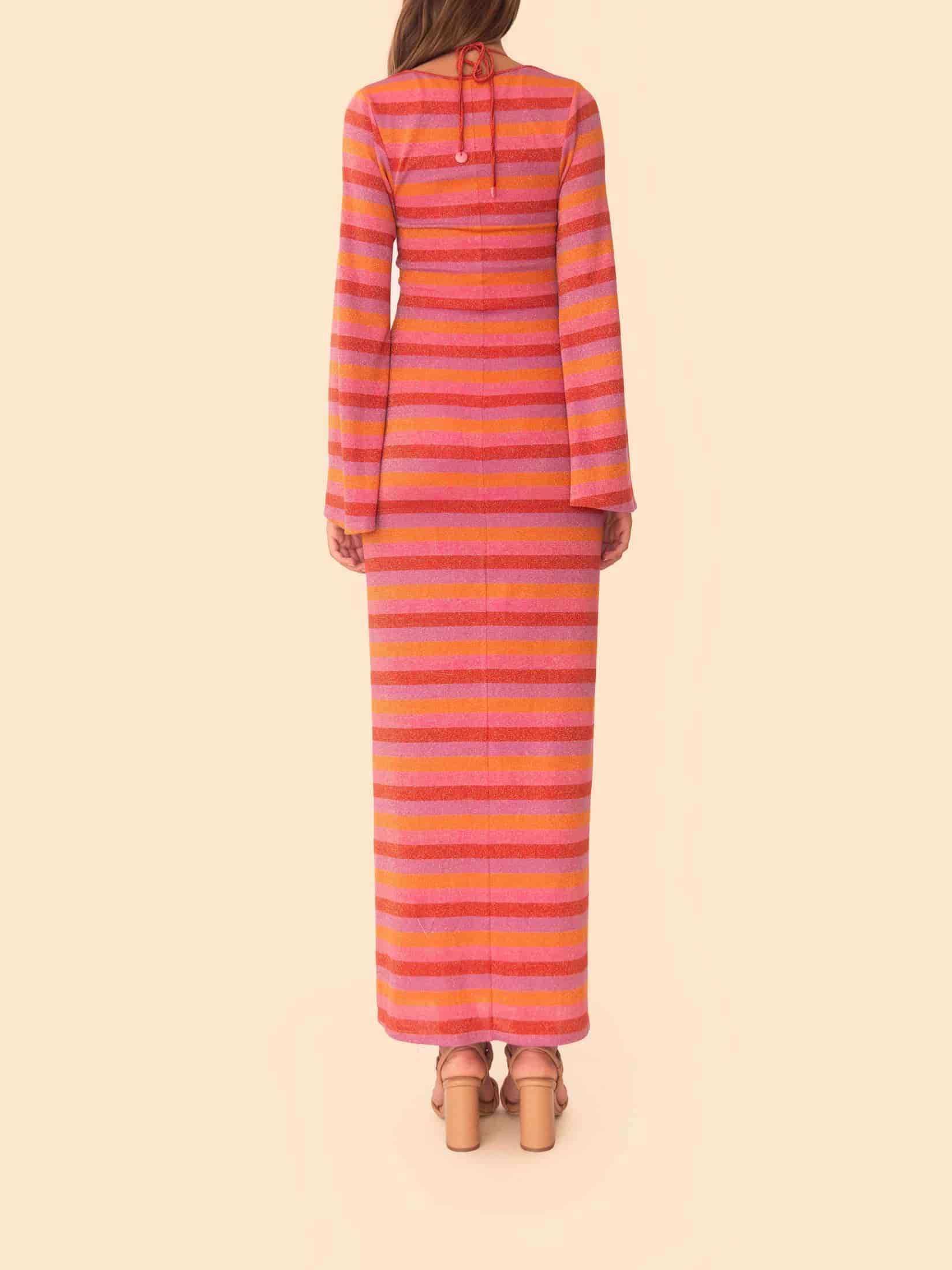 DALI DRESS RASPBERRY RAINBOW - miniatura 4