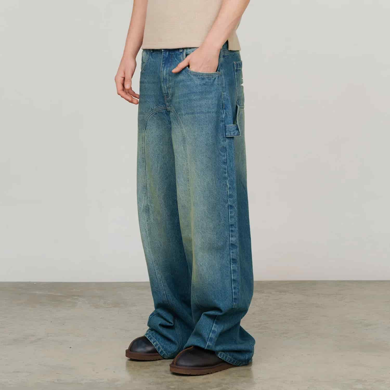 Prelude Carpenter Jeans - Blue - miniatura 6