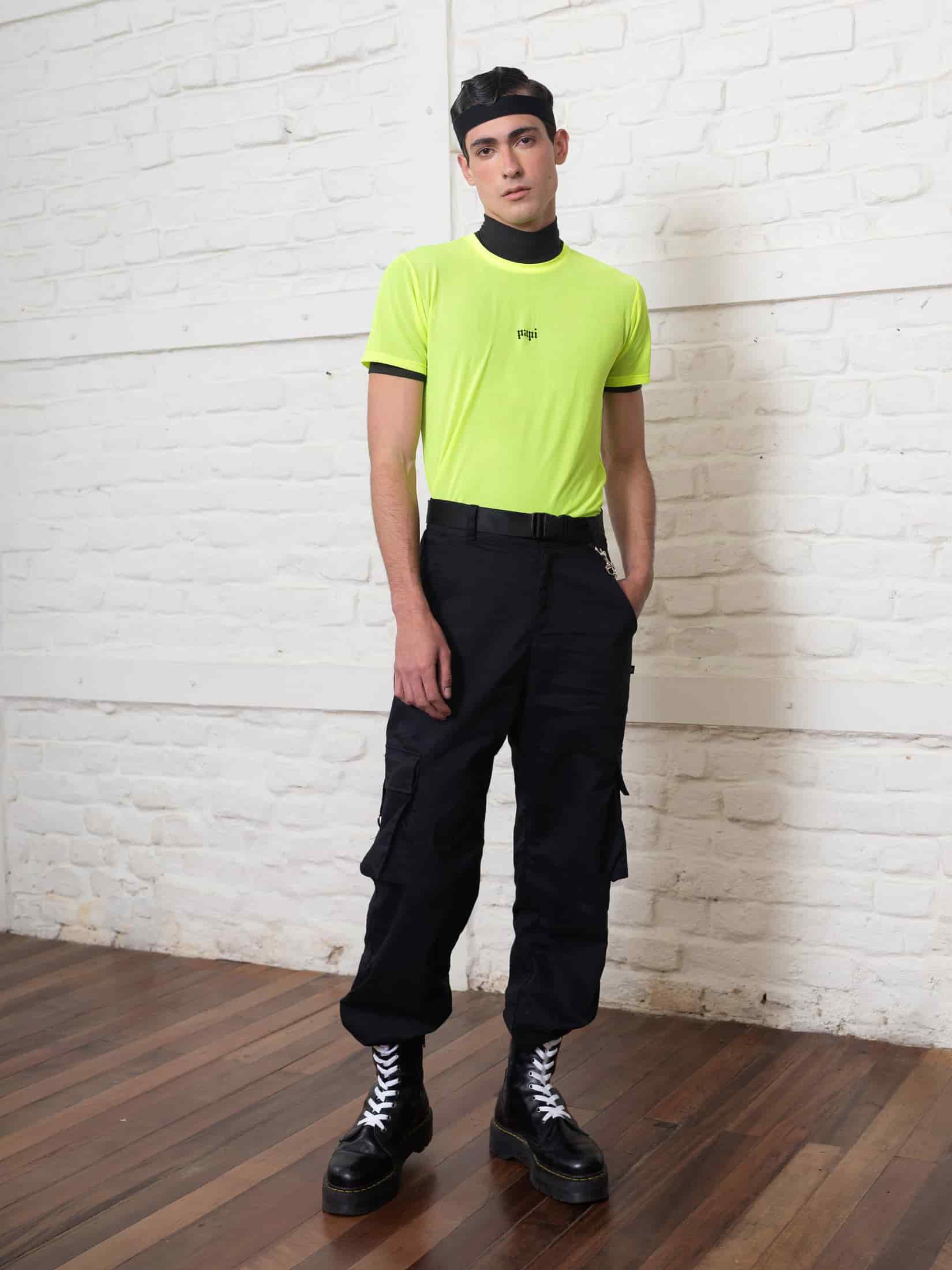 Mesh T-Shirt - Neon - miniatura 2